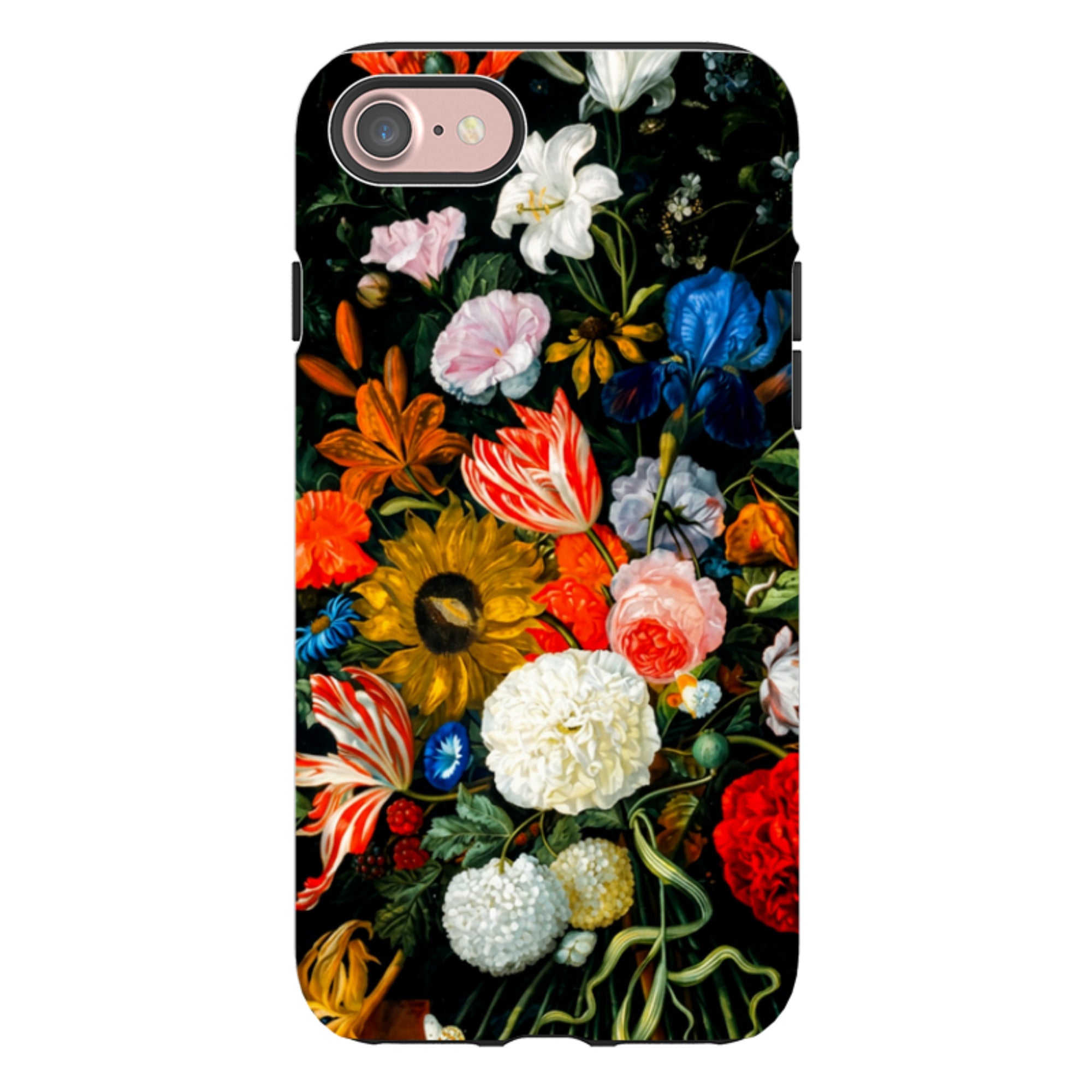 iPhone Tough Case - Still Life Tulip & Sunflower