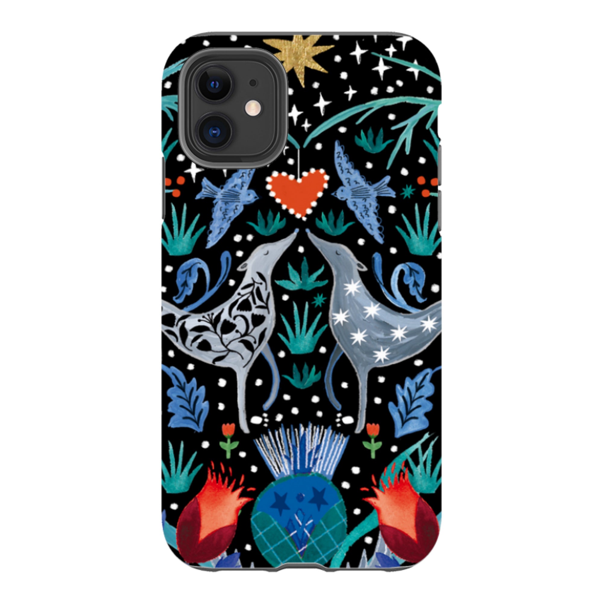 iPhone Tough Case - Winter Walk By Emma Frances Grant