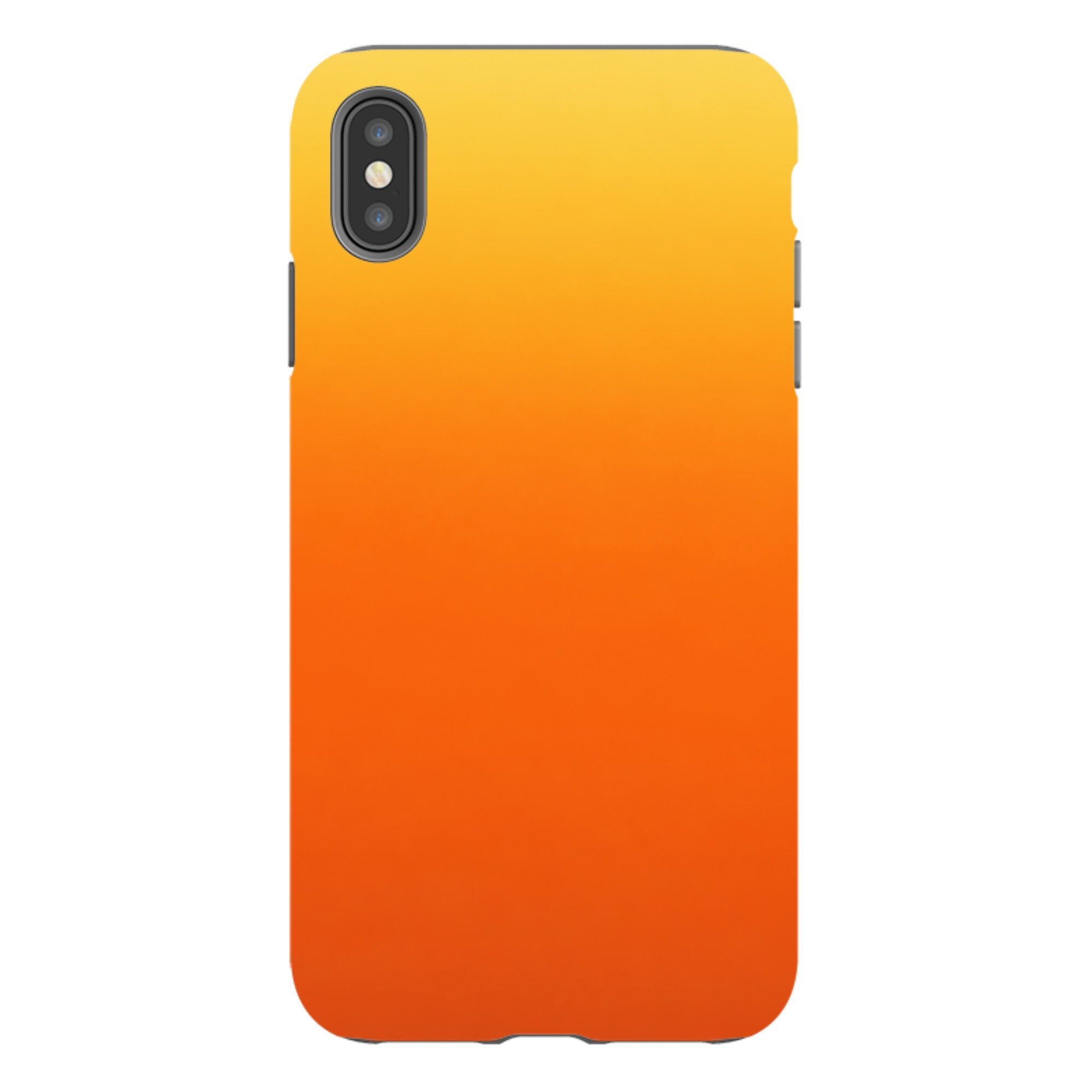 iPhone Tough Case - Yellow and Orange Ombre