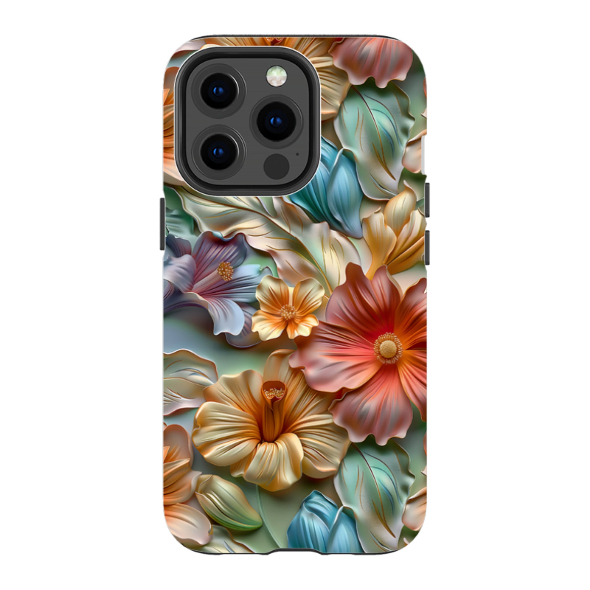 iPhone Tough Case -Dawn Floral