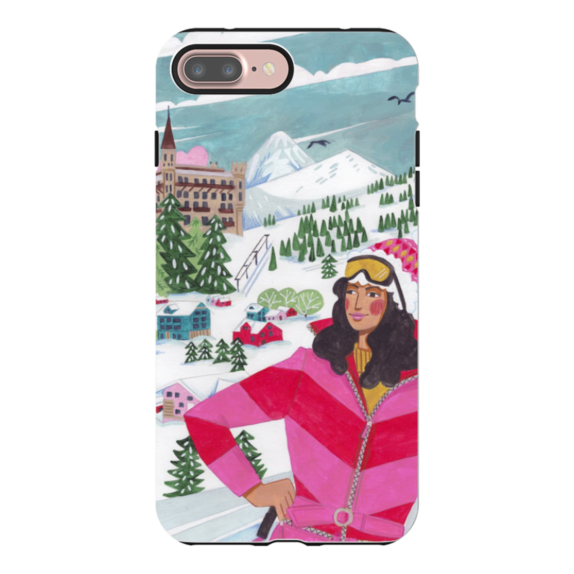 iPhone Tough Case - Gstaad By Caroline Bonne Muller