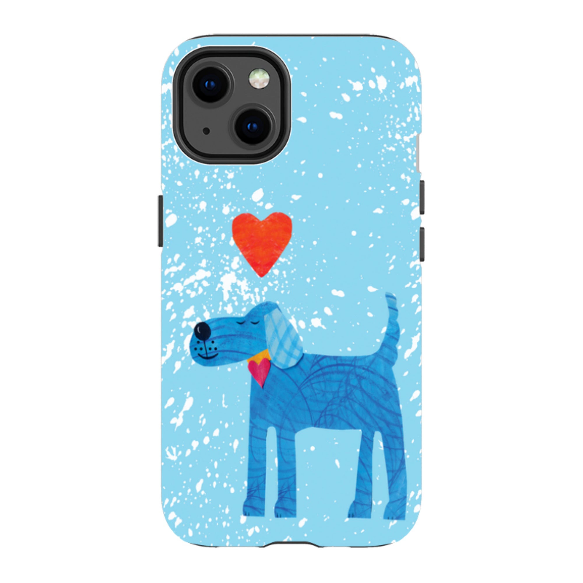 iPhone MagSafe Tough Case - Blue Dog By Tracey English