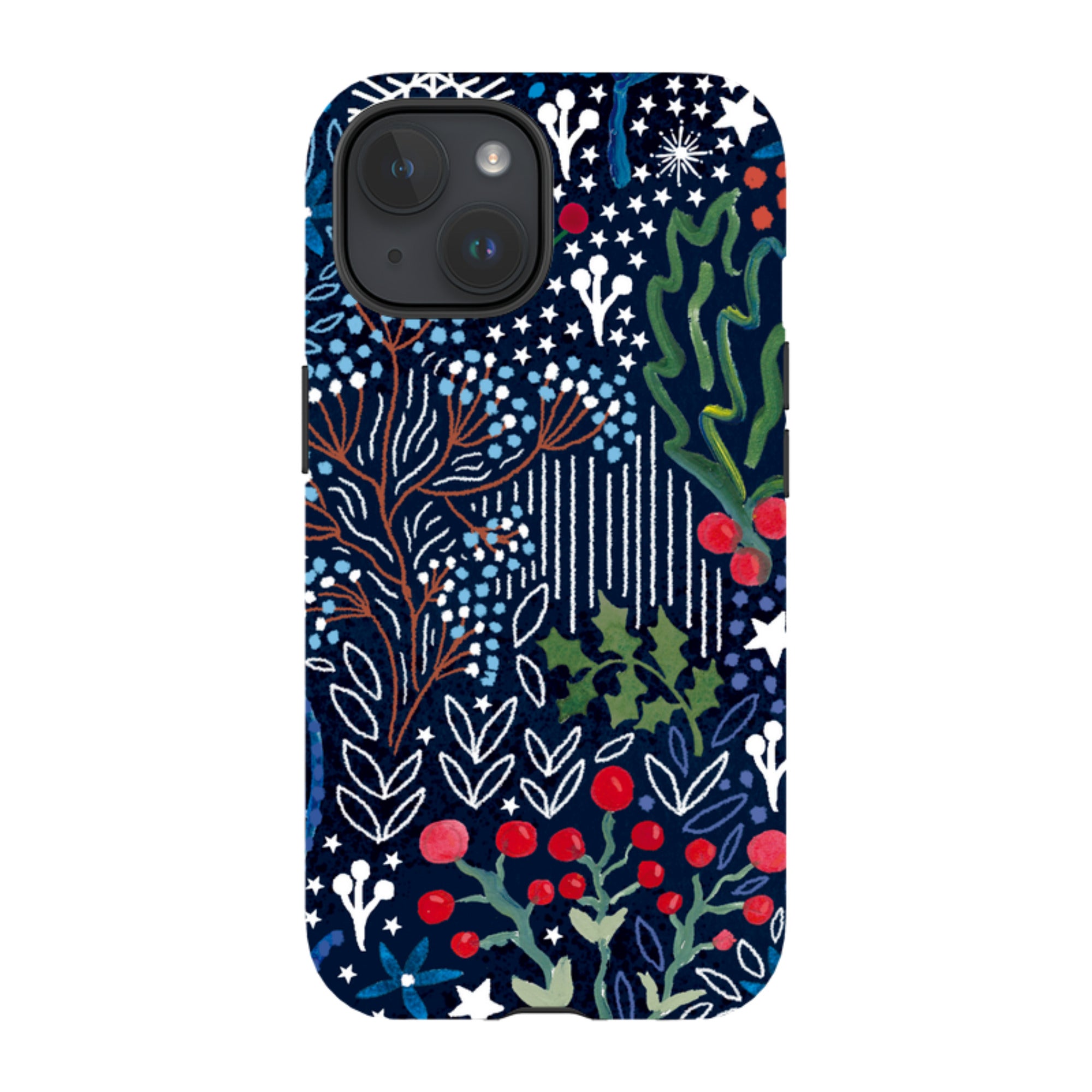 iPhone MagSafe Tough Case - Winter Flowers II By Emma Frances Grant