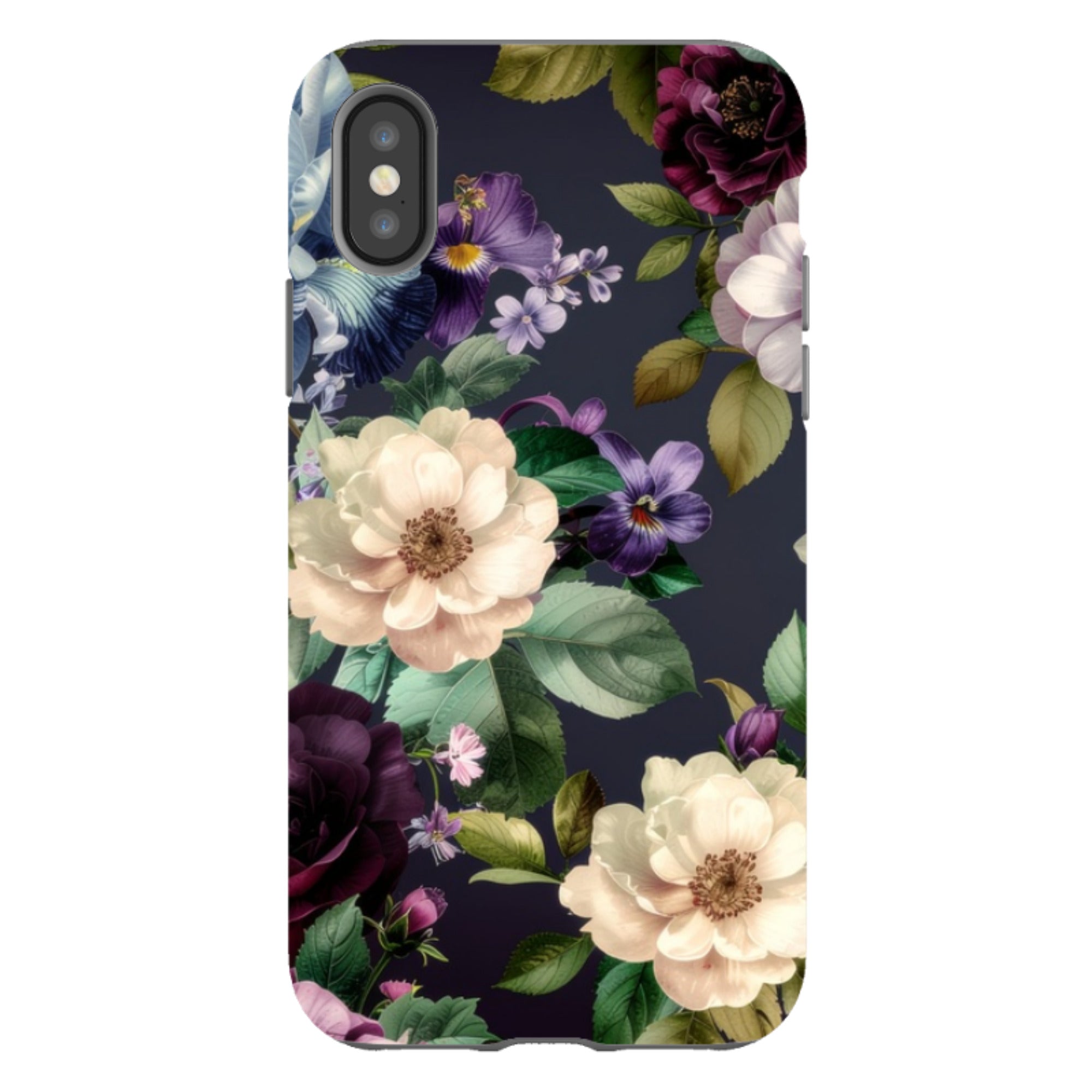 Vintage Botanical V iPhone Tough Case