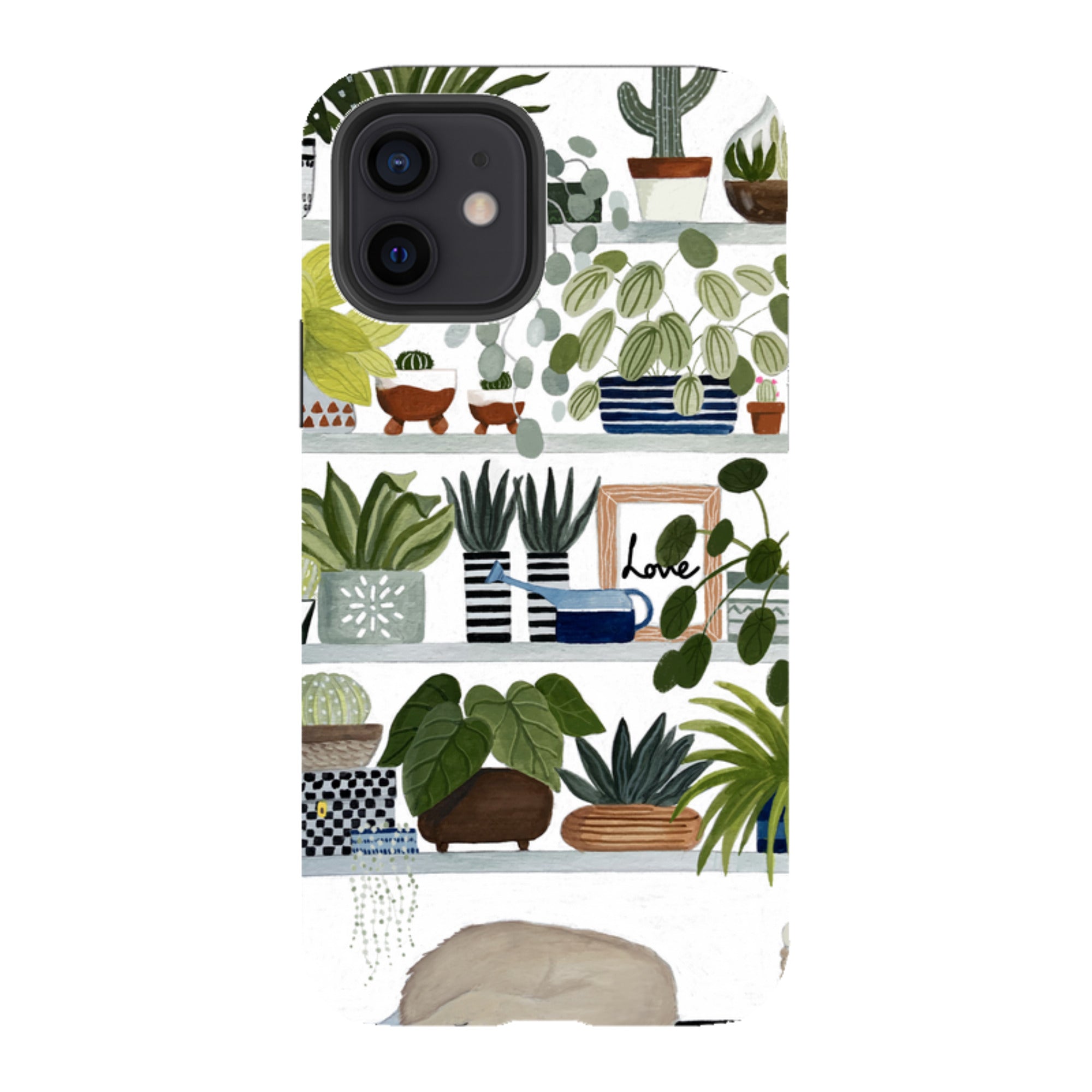 iPhone Tough Case - Plant Shelves By Bex Parkin