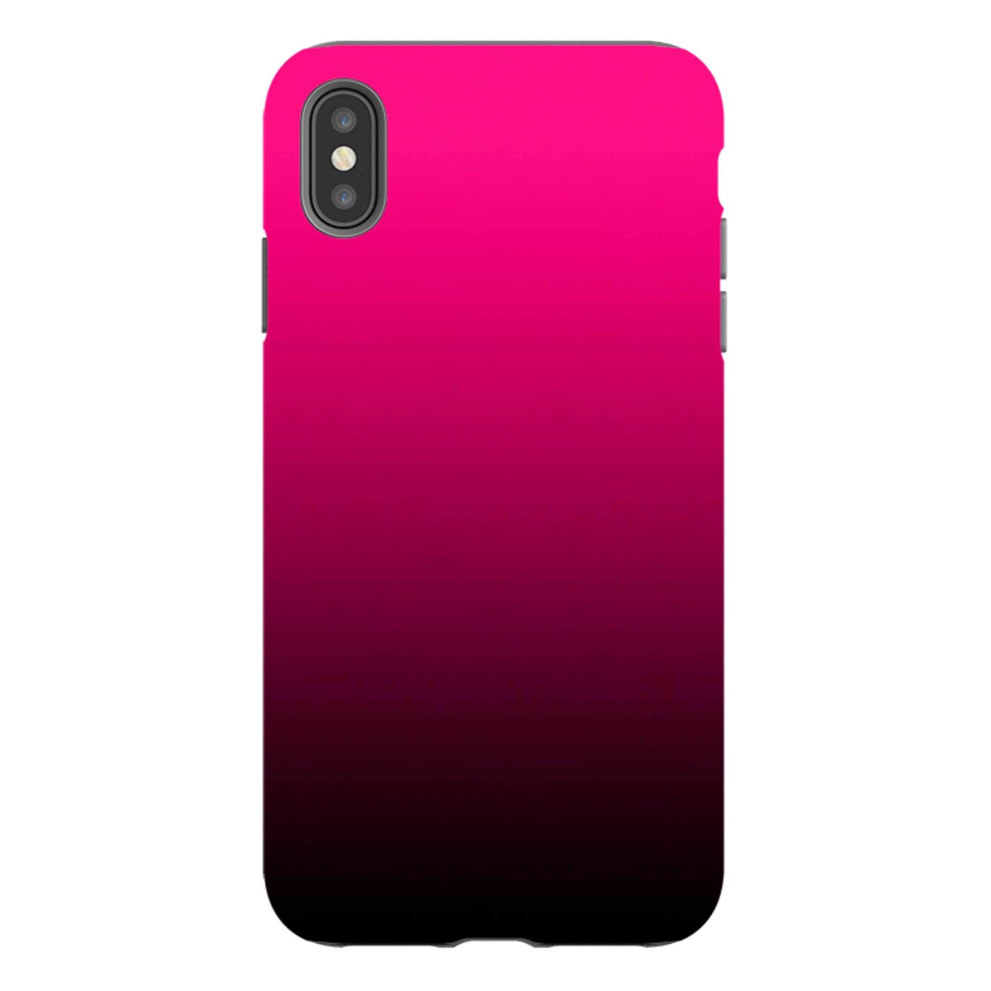 iPhone Tough Case - Hot Pink Ombre