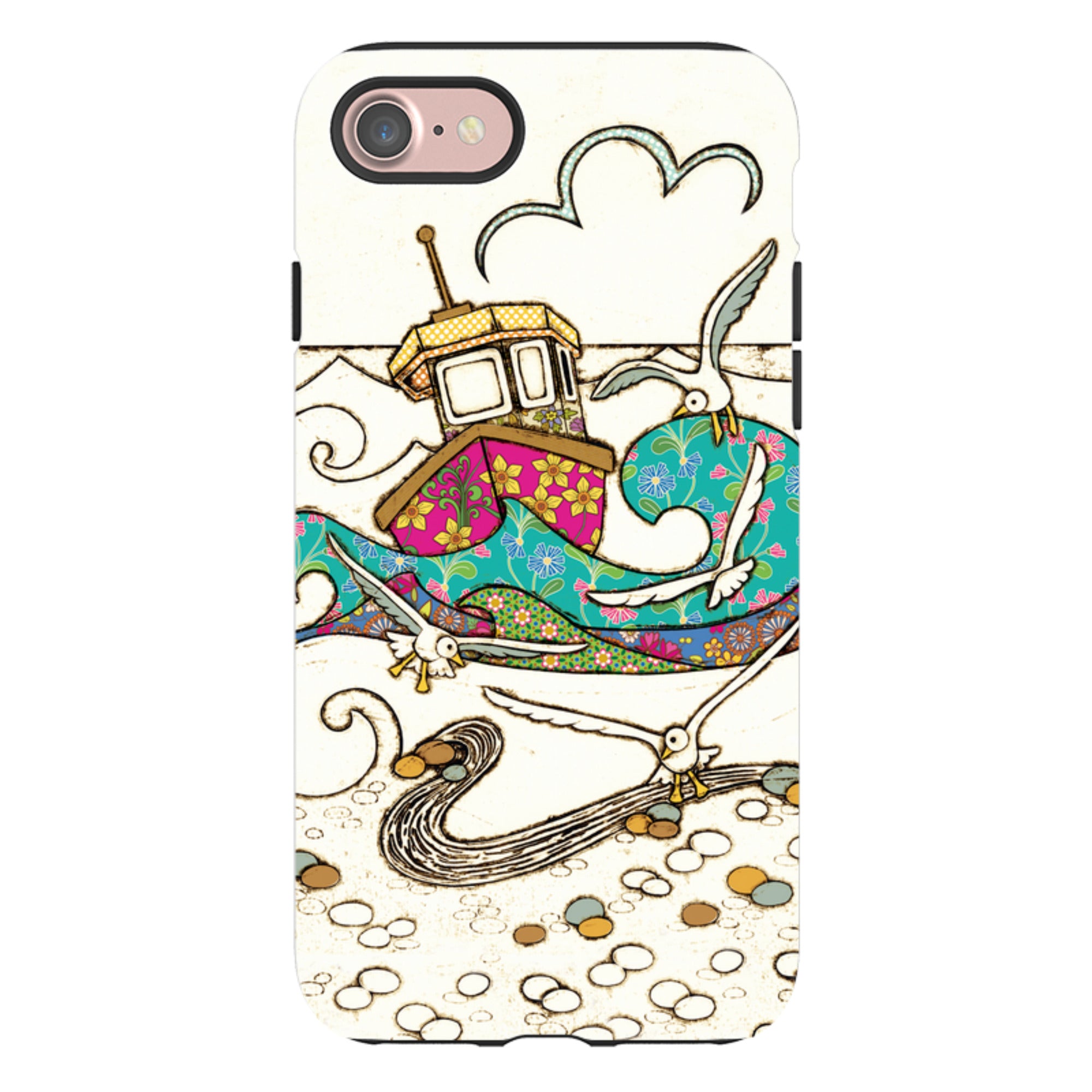 iPhone Tough Case - Fishing Boat By Amelia Bowman