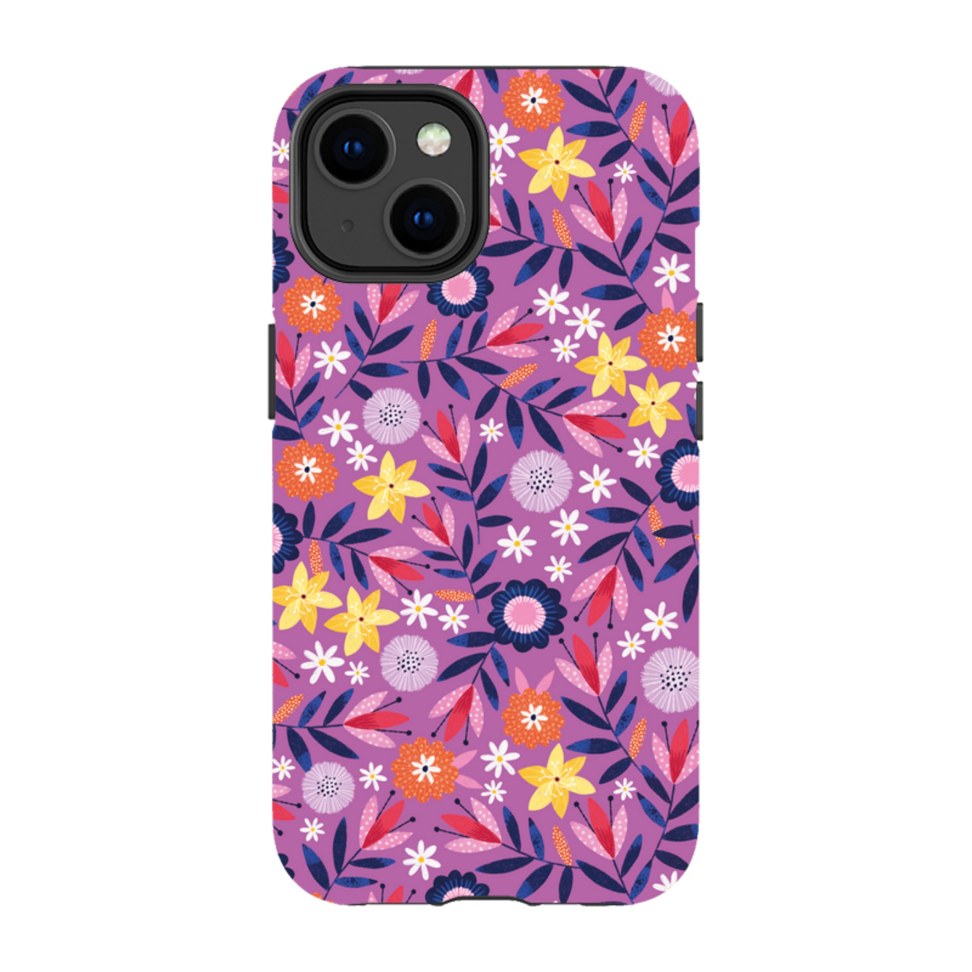 iPhone MagSafe Tough Case -  Scattered Flowers I By Ali Brookes