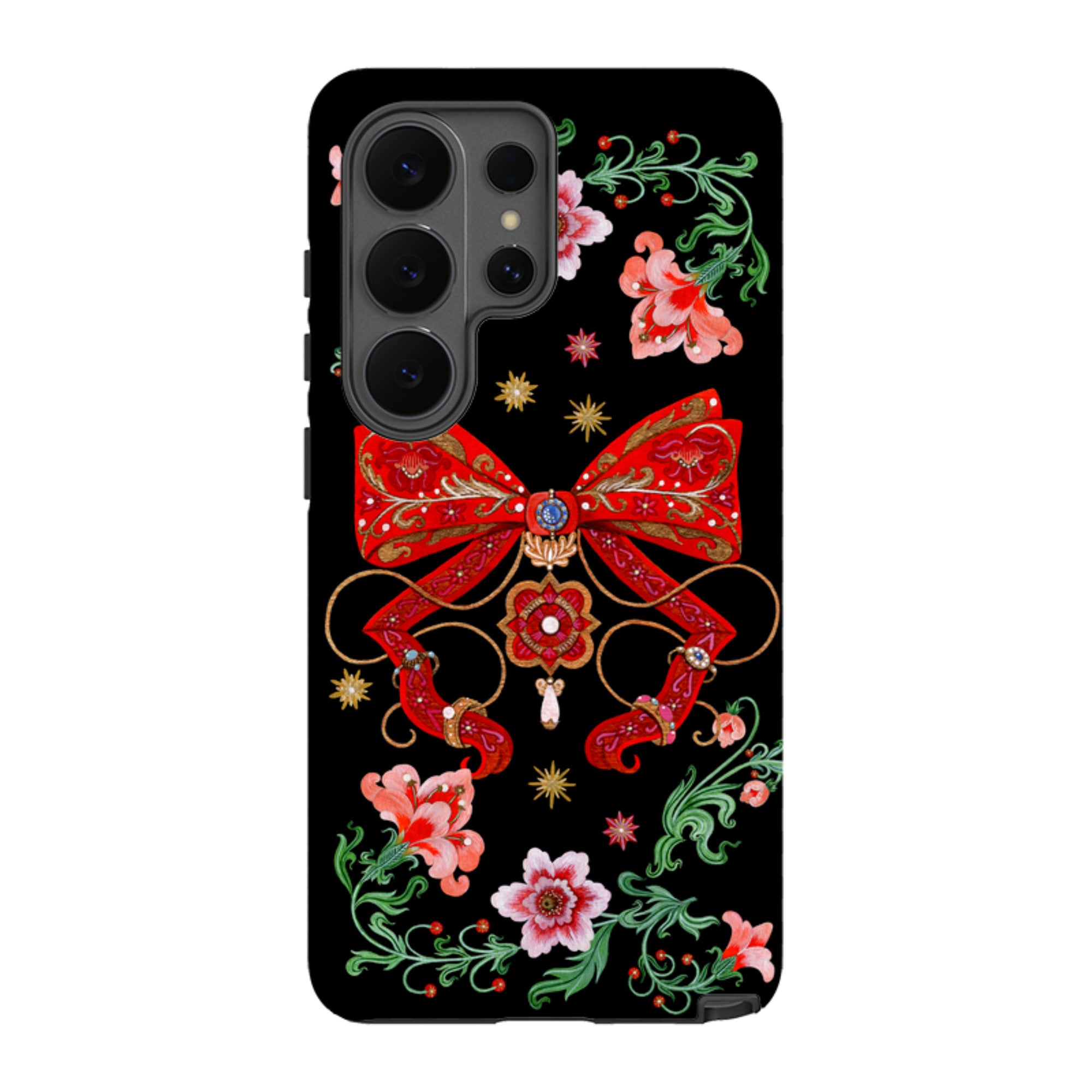 Samsung Tough  Case - Five Gold Ring By Maria Matos