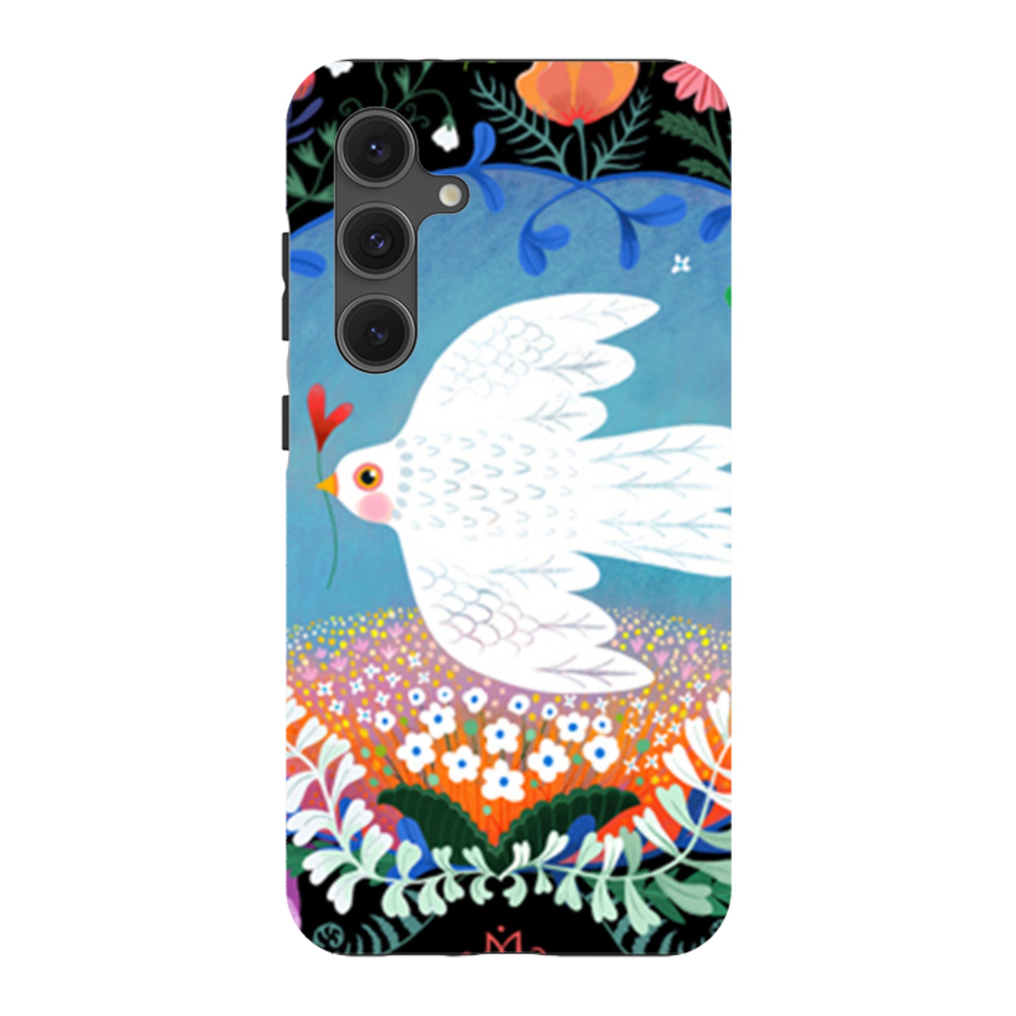 Samsung Tough Case - Peacebird By Mia Underwood