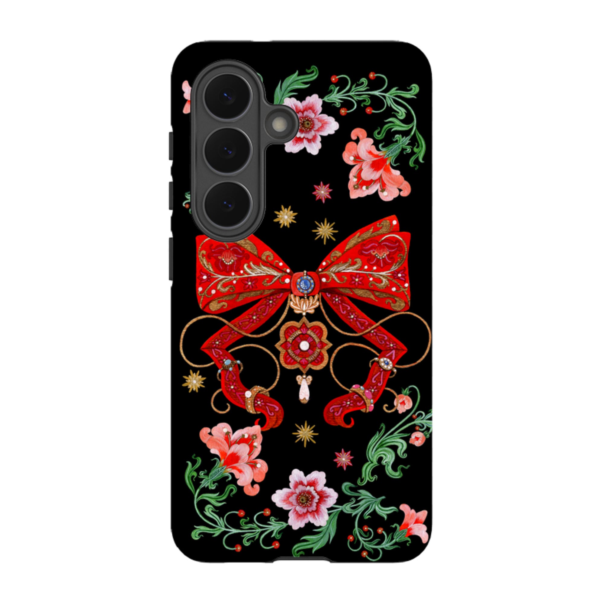 Samsung Tough  Case - Five Gold Ring By Maria Matos