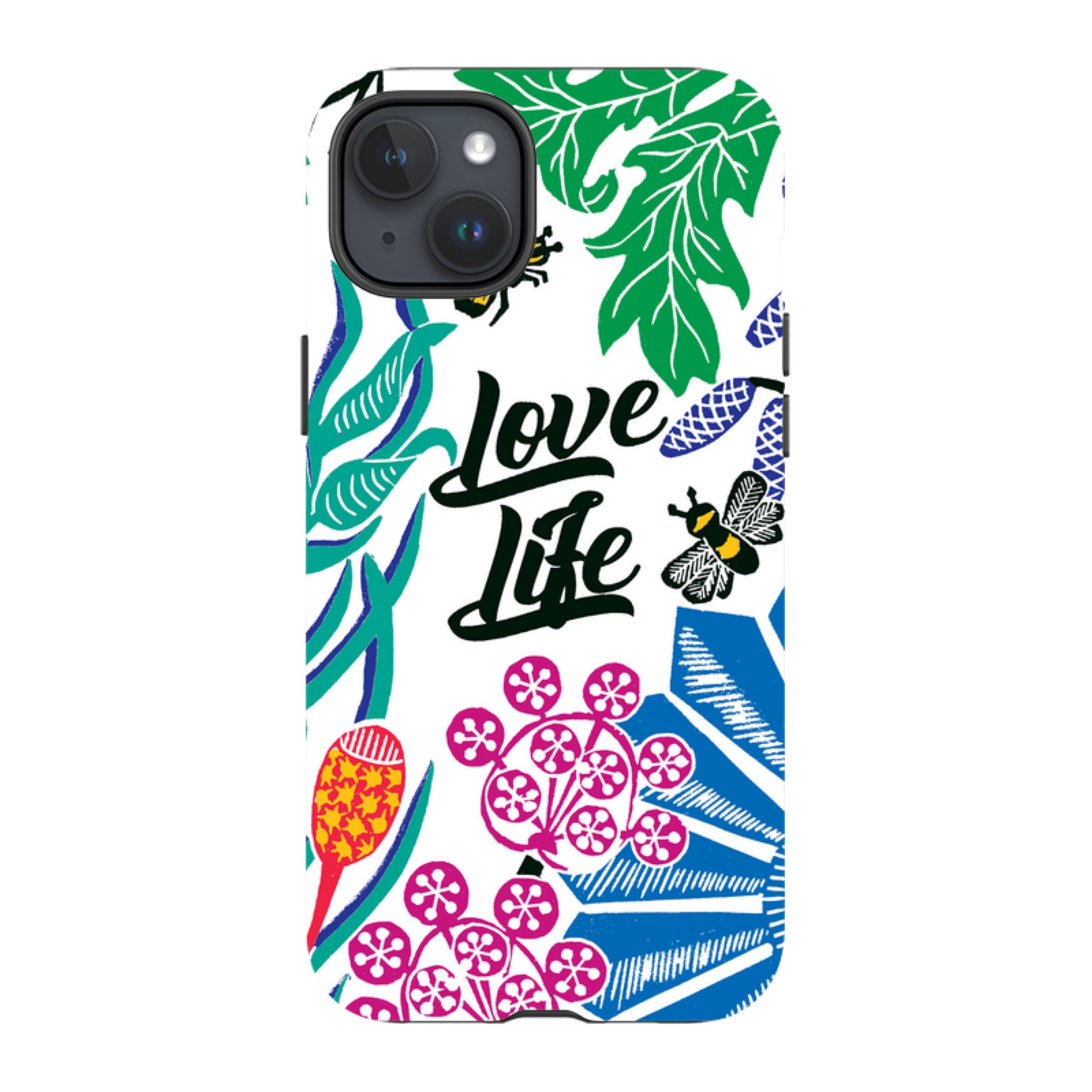 iPhone Tough Case - Love Life By Kate Heiss