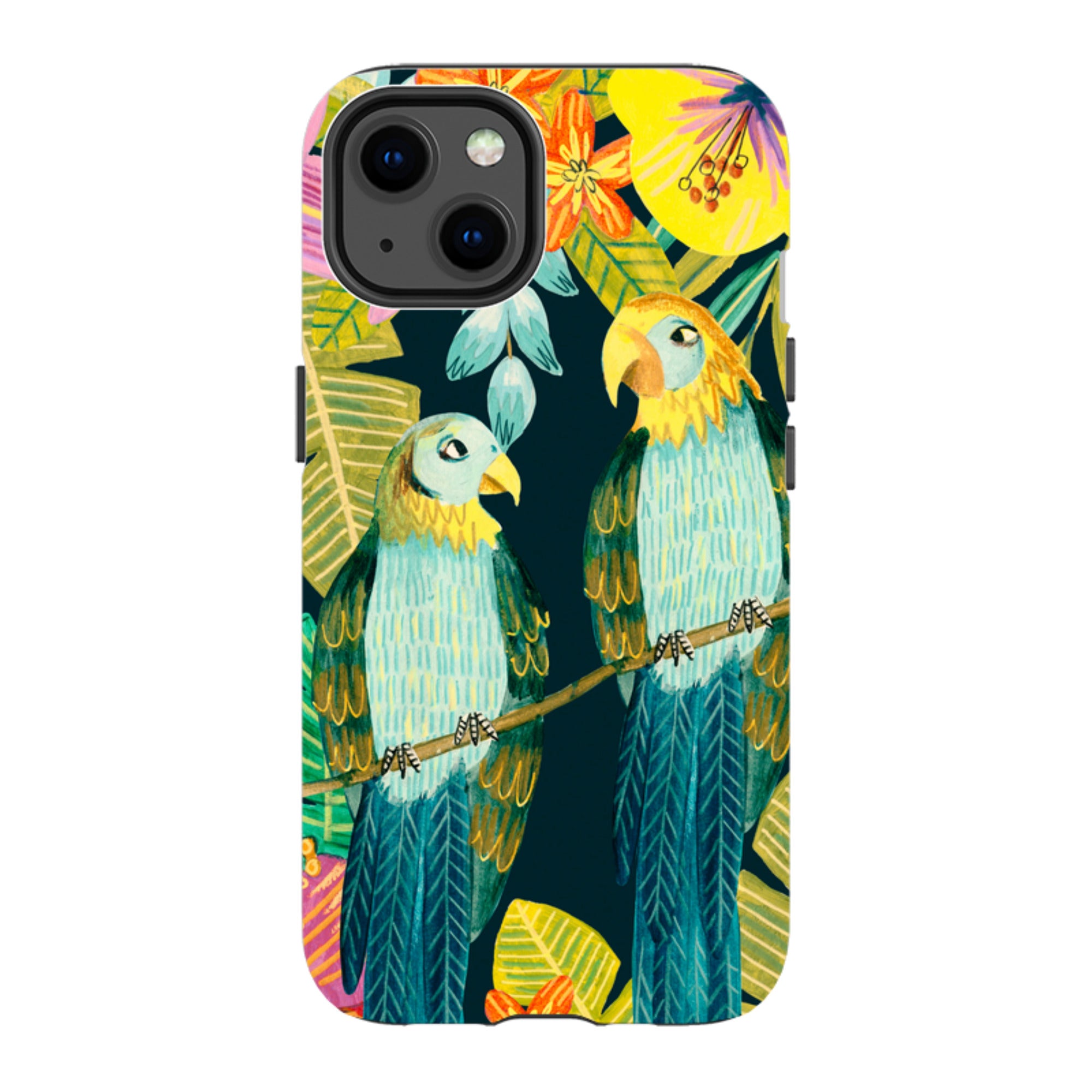 iPhone Tough Case - Papegaai By Caroline Bonne Muller
