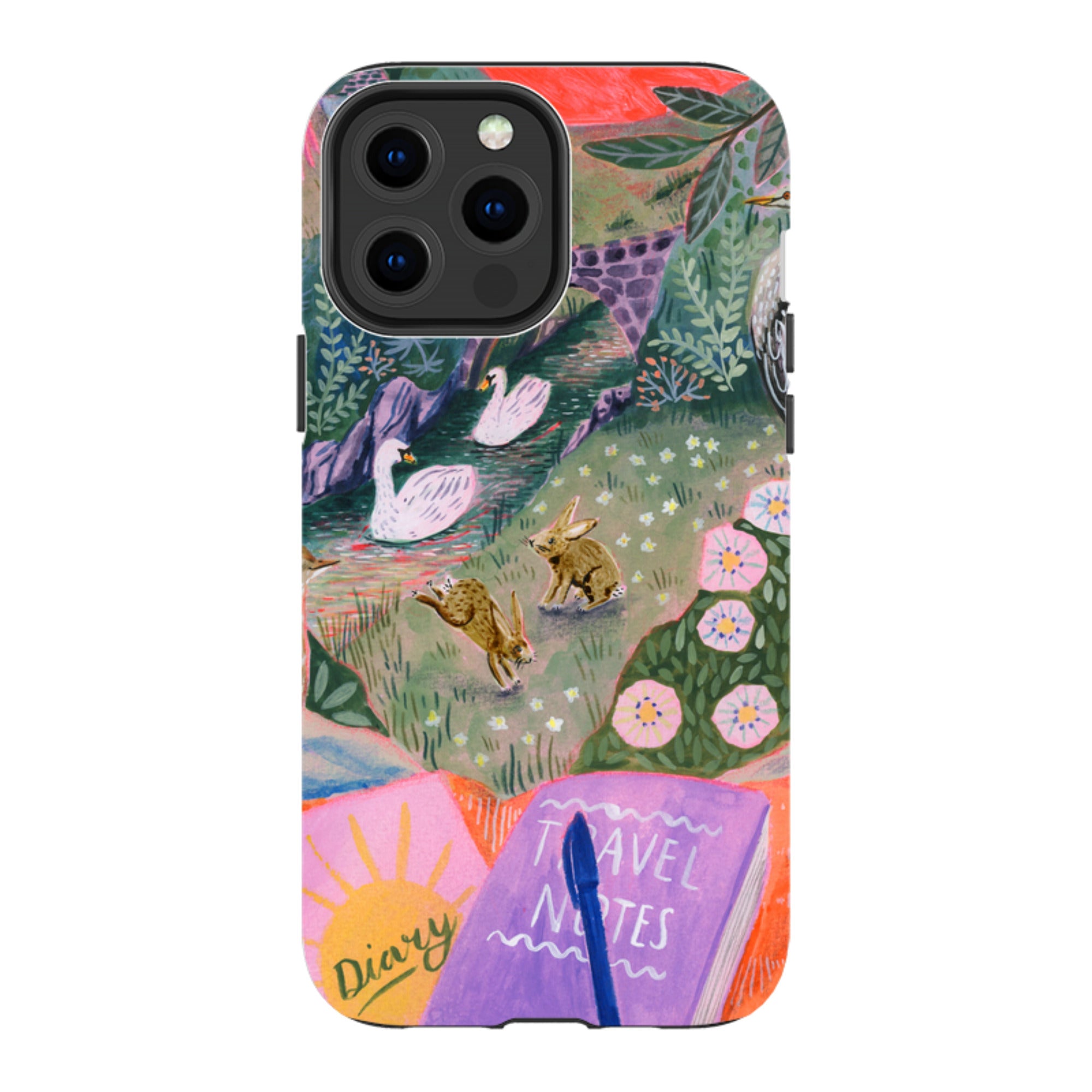 iPhone Tough Case - Wanderlust Camping Trip By Lee Foster Wilson