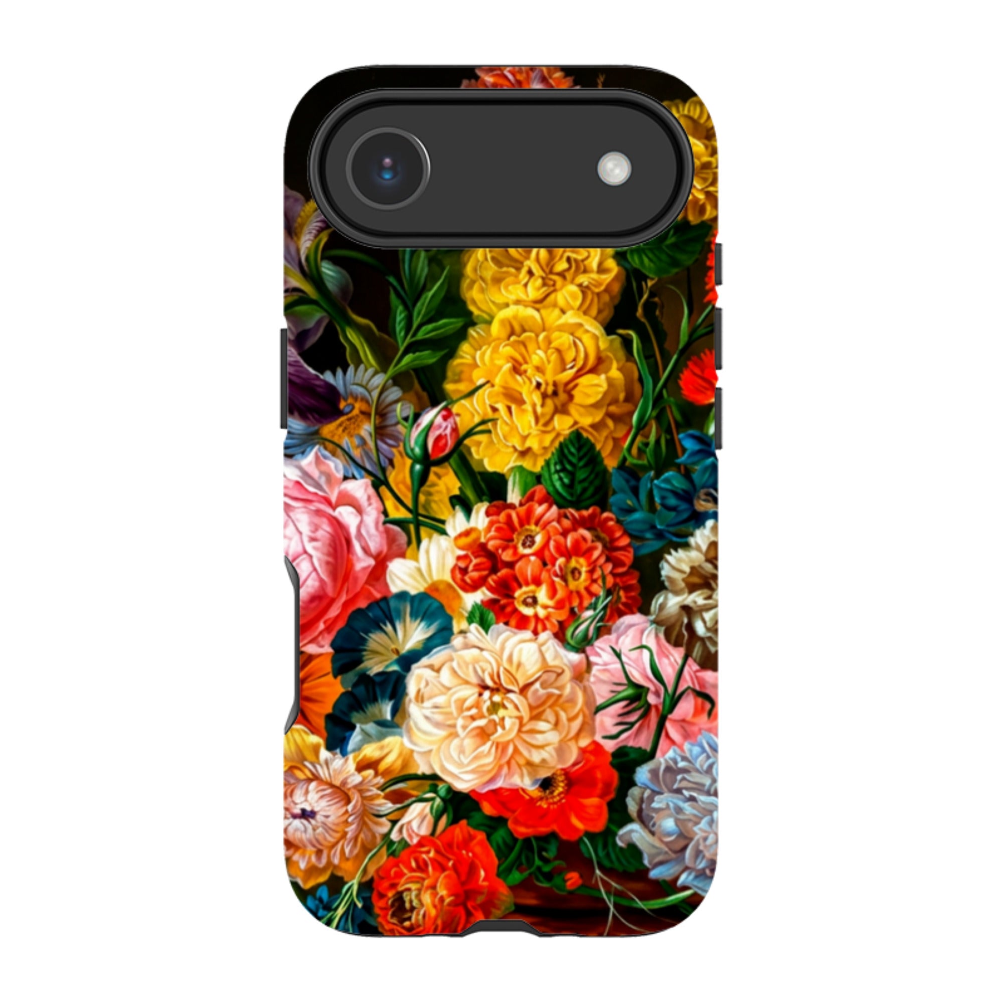 iPhone MagSafe Tough Case - Vintage Peony & Iris