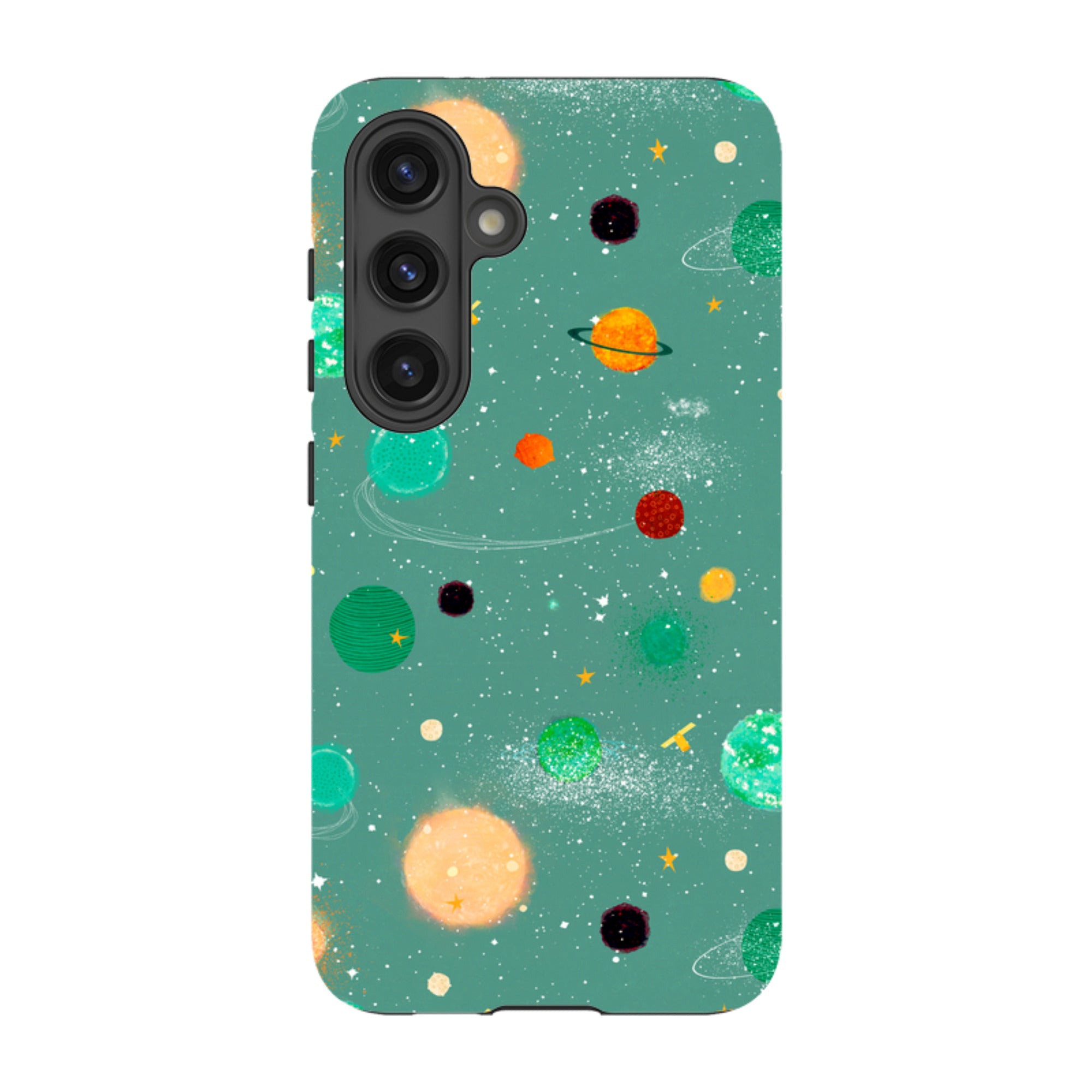 Samsung Tough Case - Far Far Away Green By Katherine Quinn