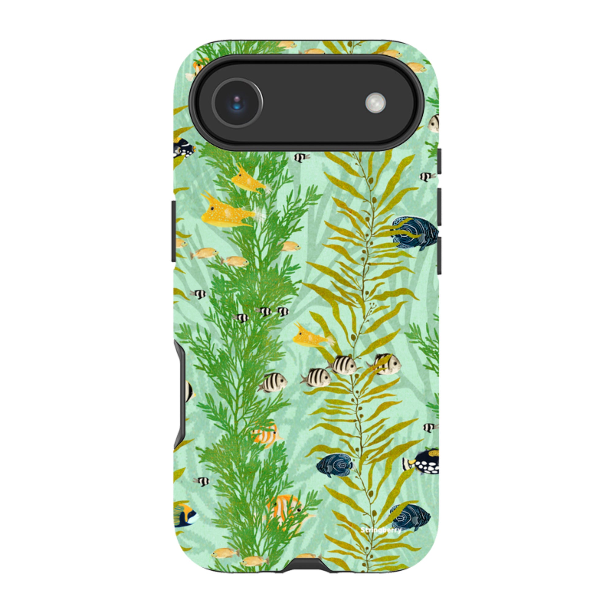 iPhone Tough Case - Reef Stripe By Katherine Quinn