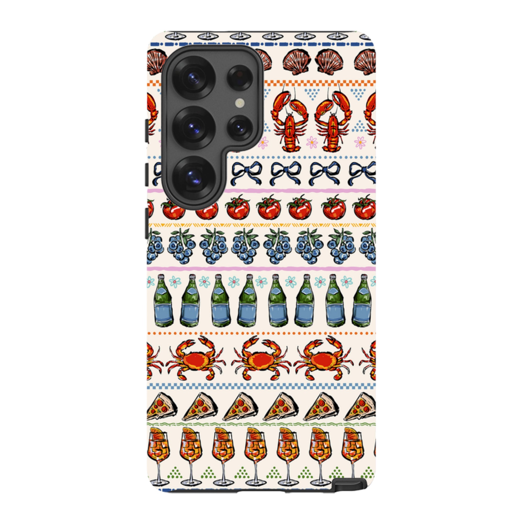 Samsung Tough Case - Crab Pattern