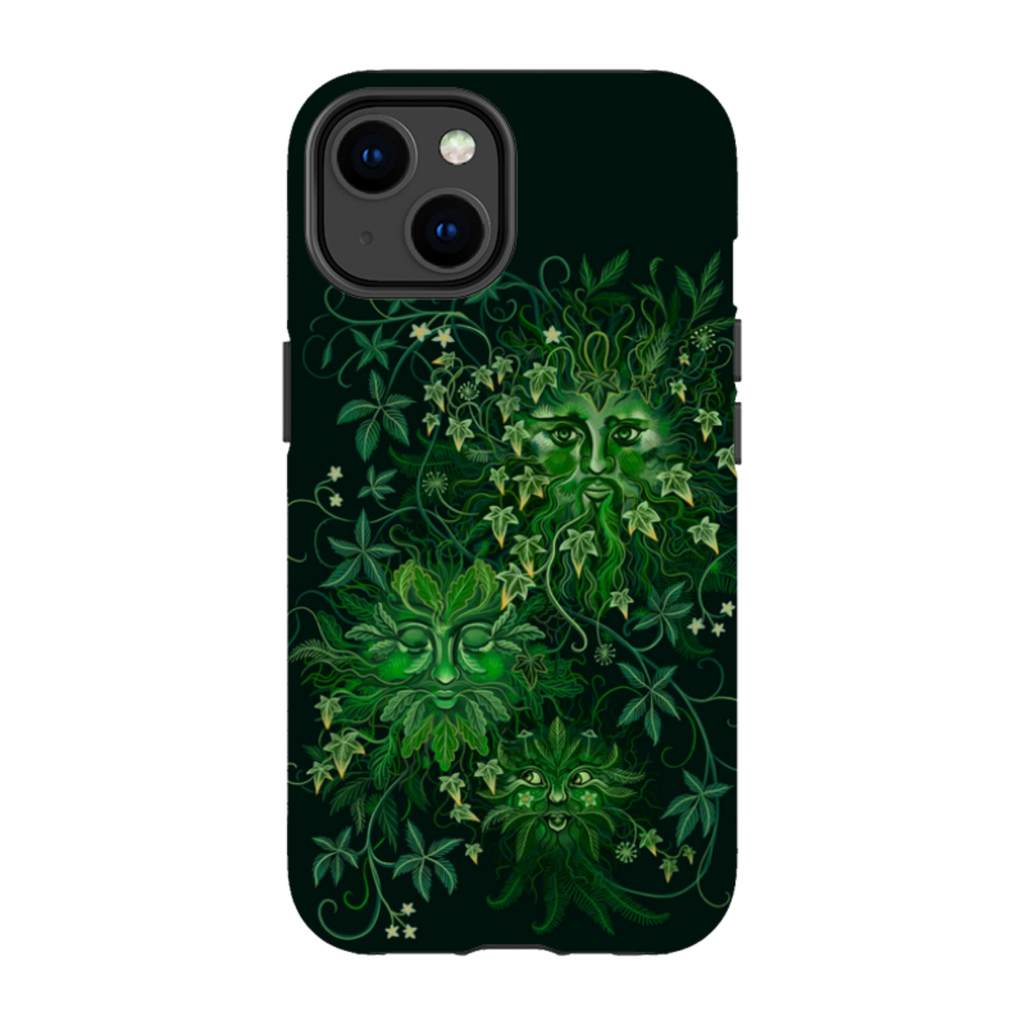 iPhone MagSafe Tough Case - Green Man By Anna Stead
