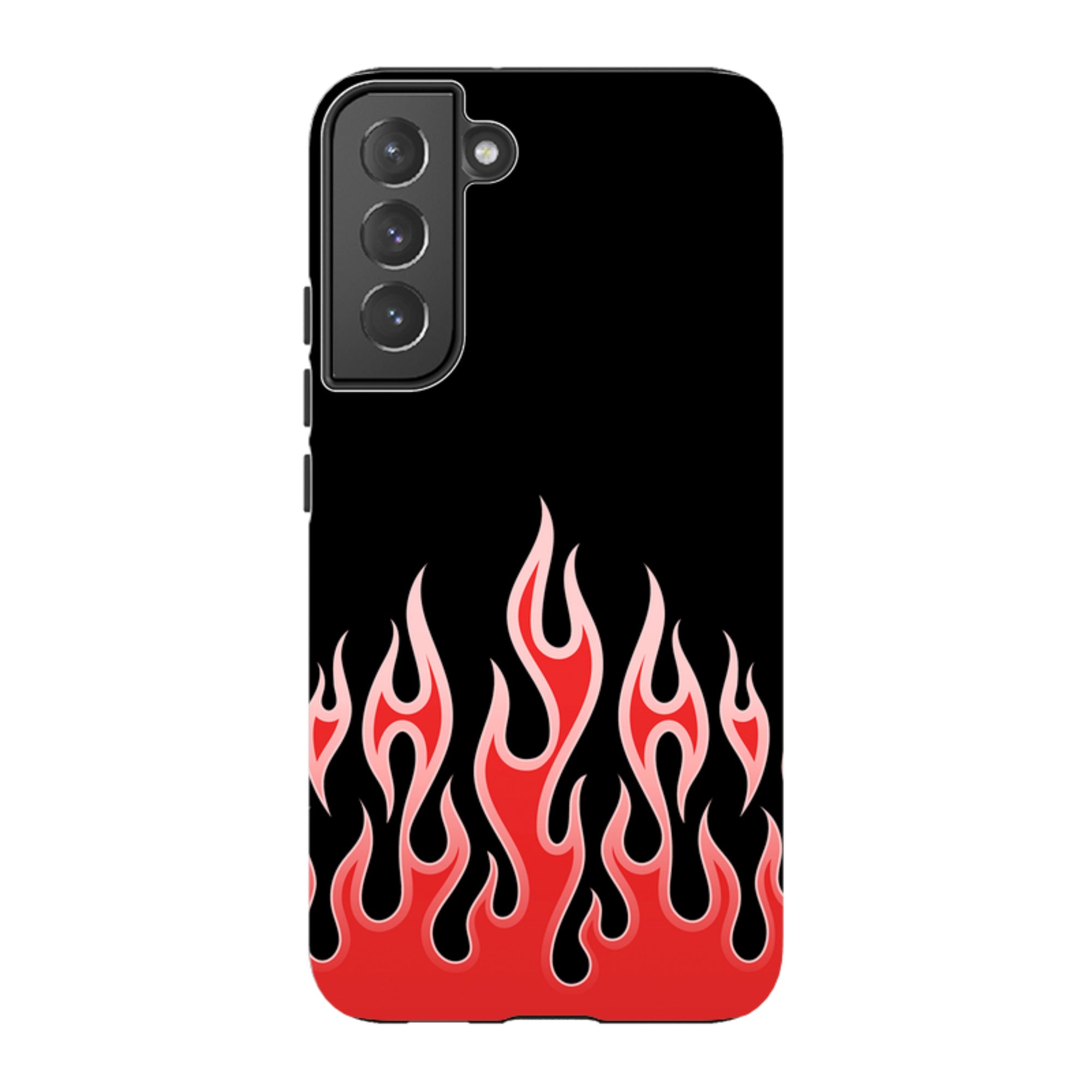 Samsung Tough Case - Red Flames