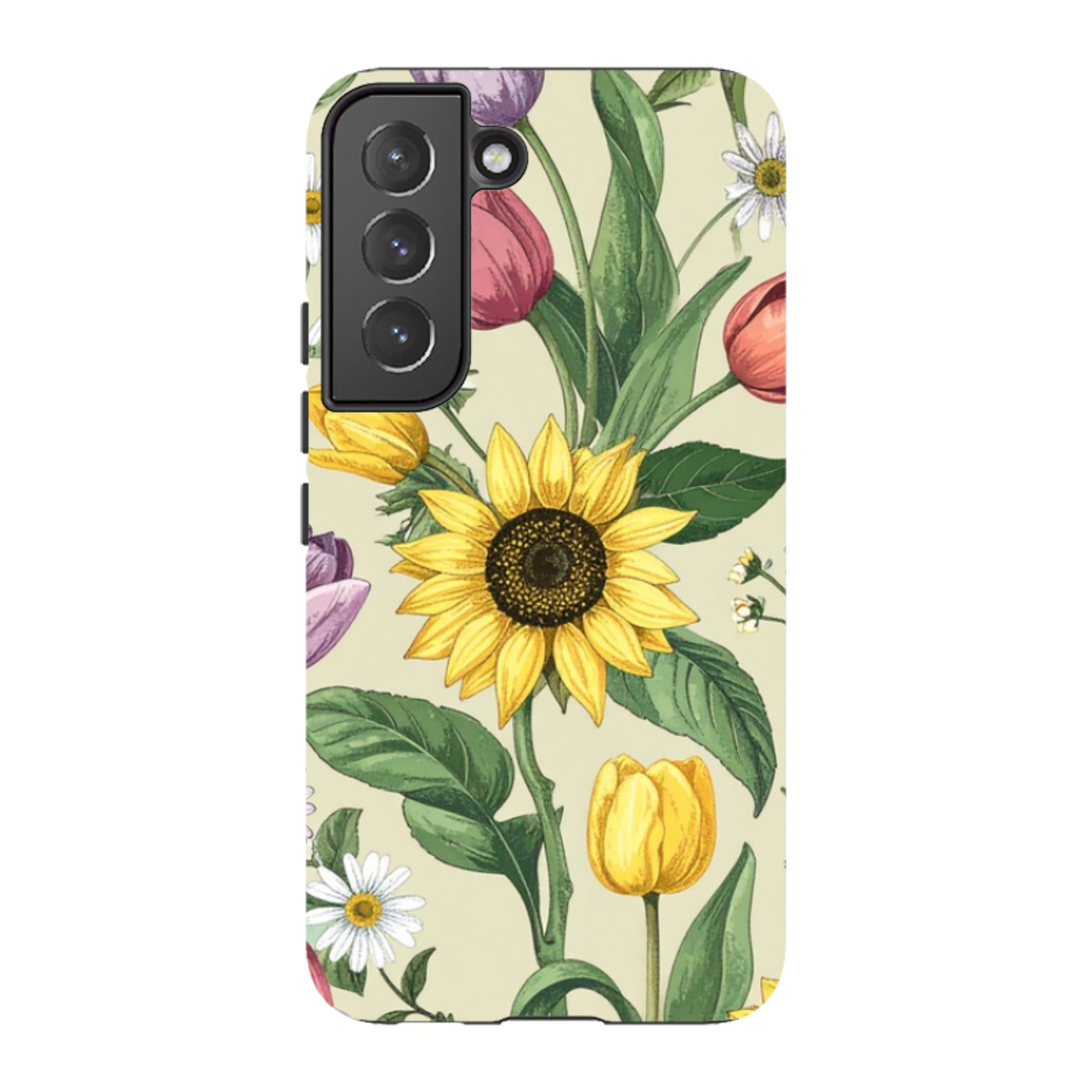 Samsung Tough  Case - Pale Sunflowers