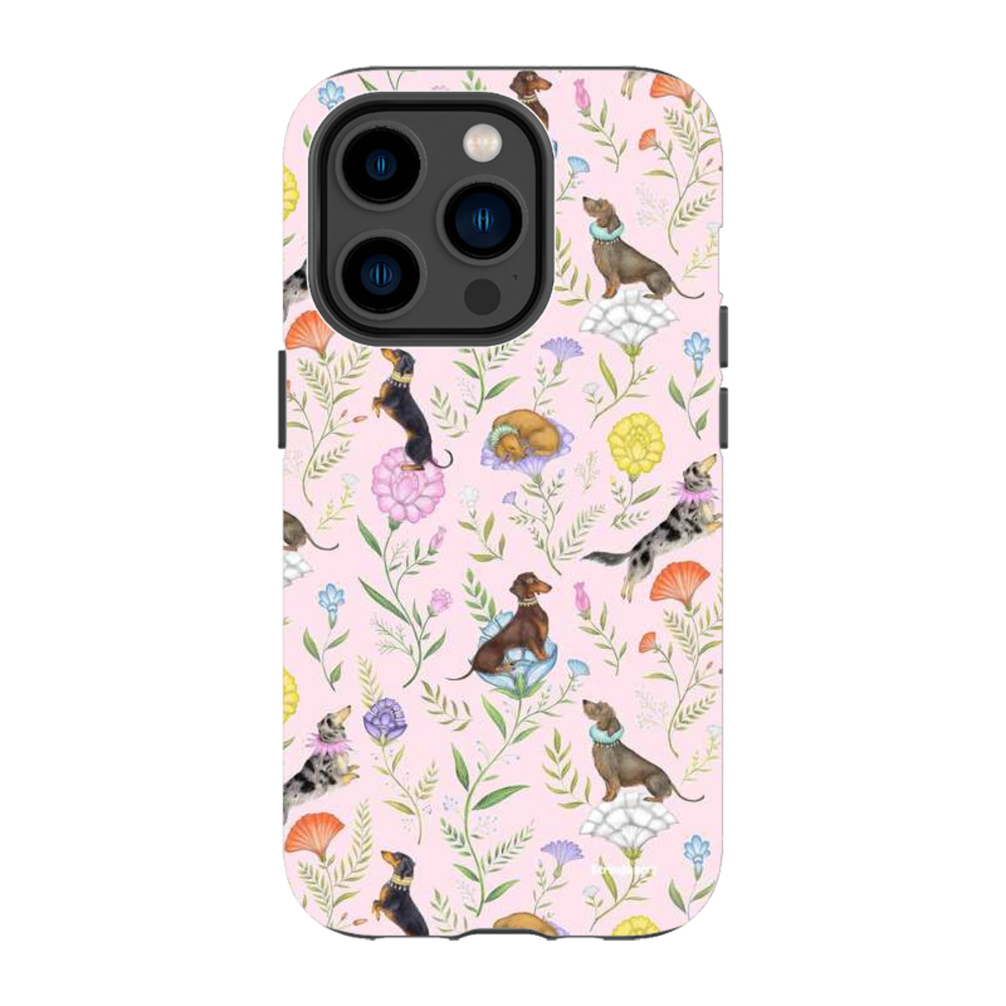 iPhone Tough Case - Doxy Day Afternoon Petal By Catherine Rowe