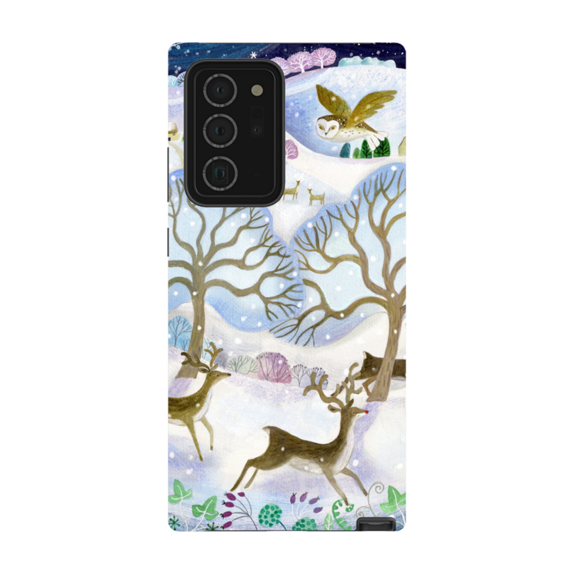 Samsung Tough Case - Winter Deer By Bex Parkin