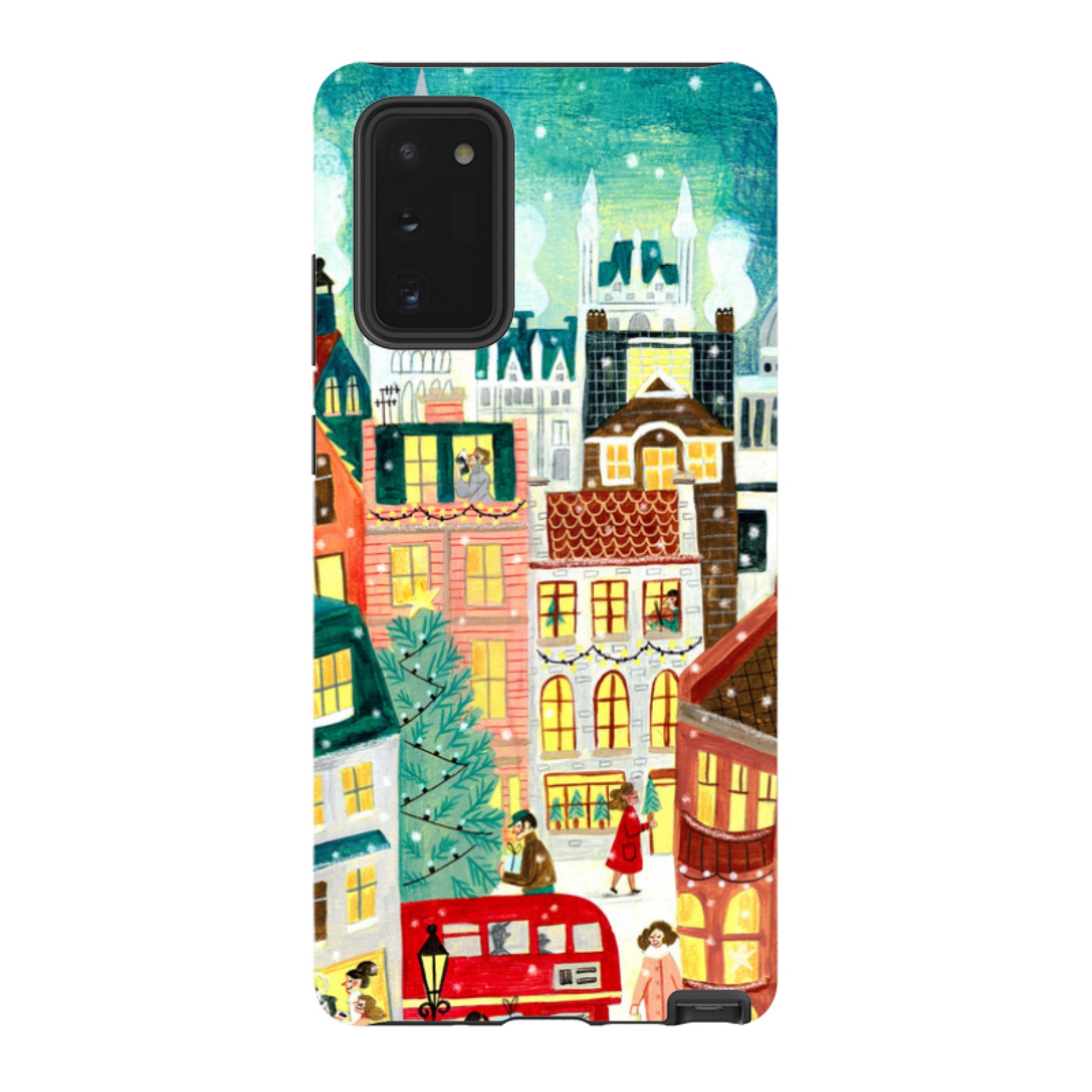 Samsung Tough Case - Xmas In London By Caroline Bonne Muller