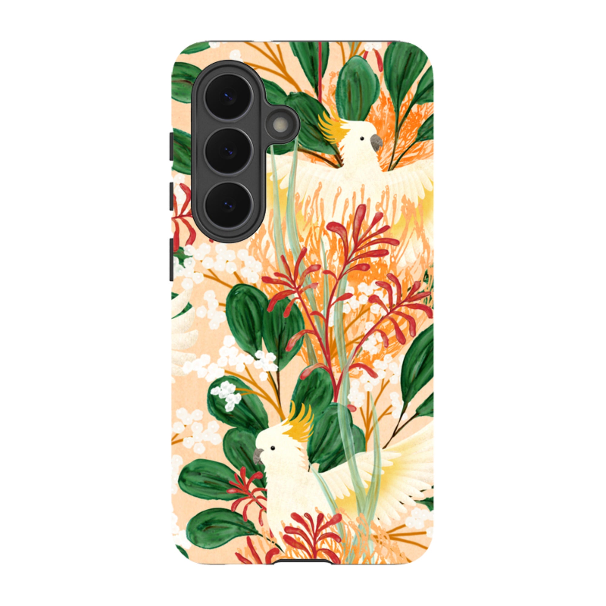 Samsung Tough Case - Cockatoo By Katherine Quinn