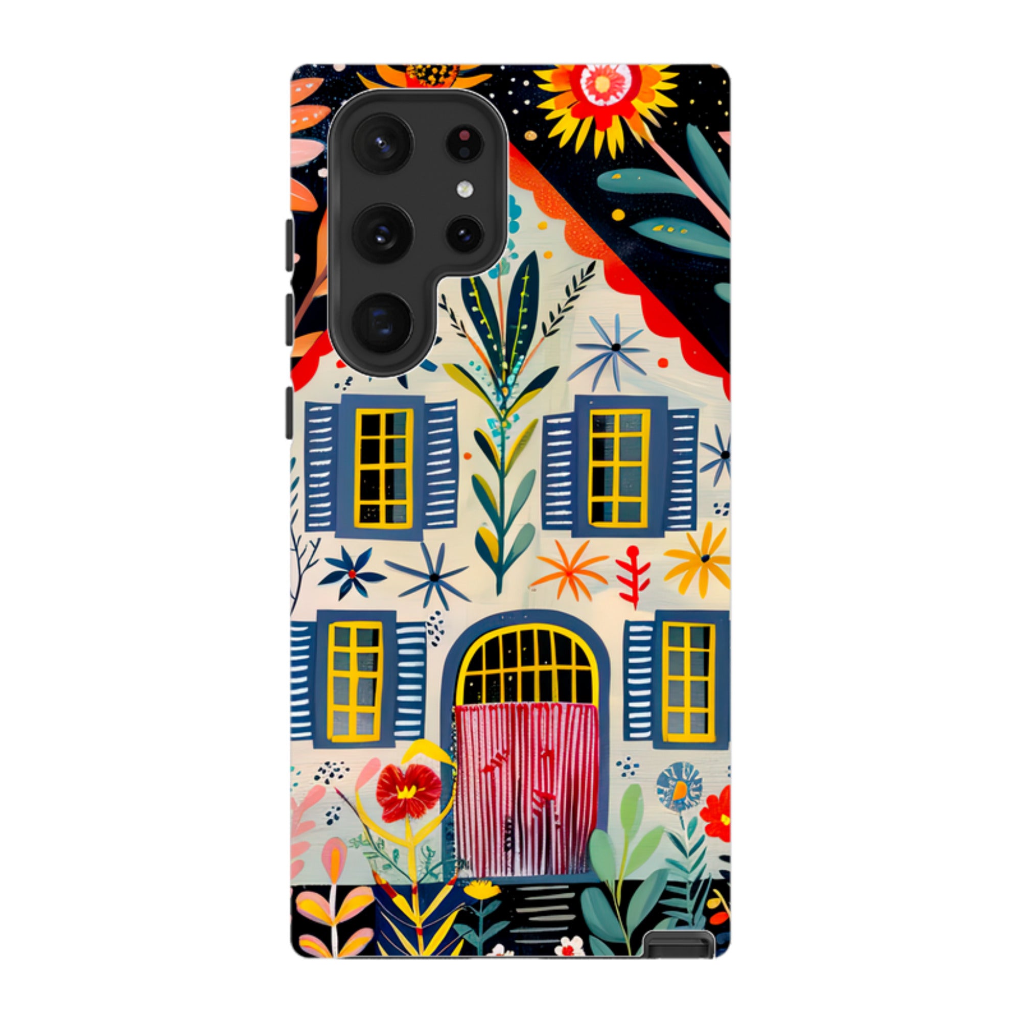 Samsung Tough Case - Folk Art House X