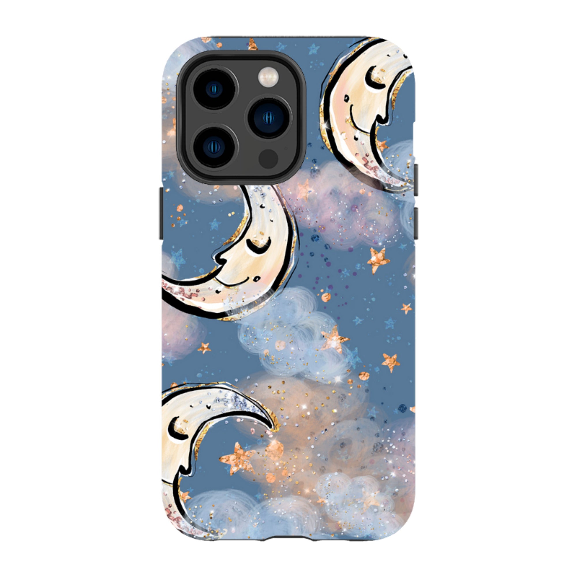iPhone Tough Case - Moon And Stars