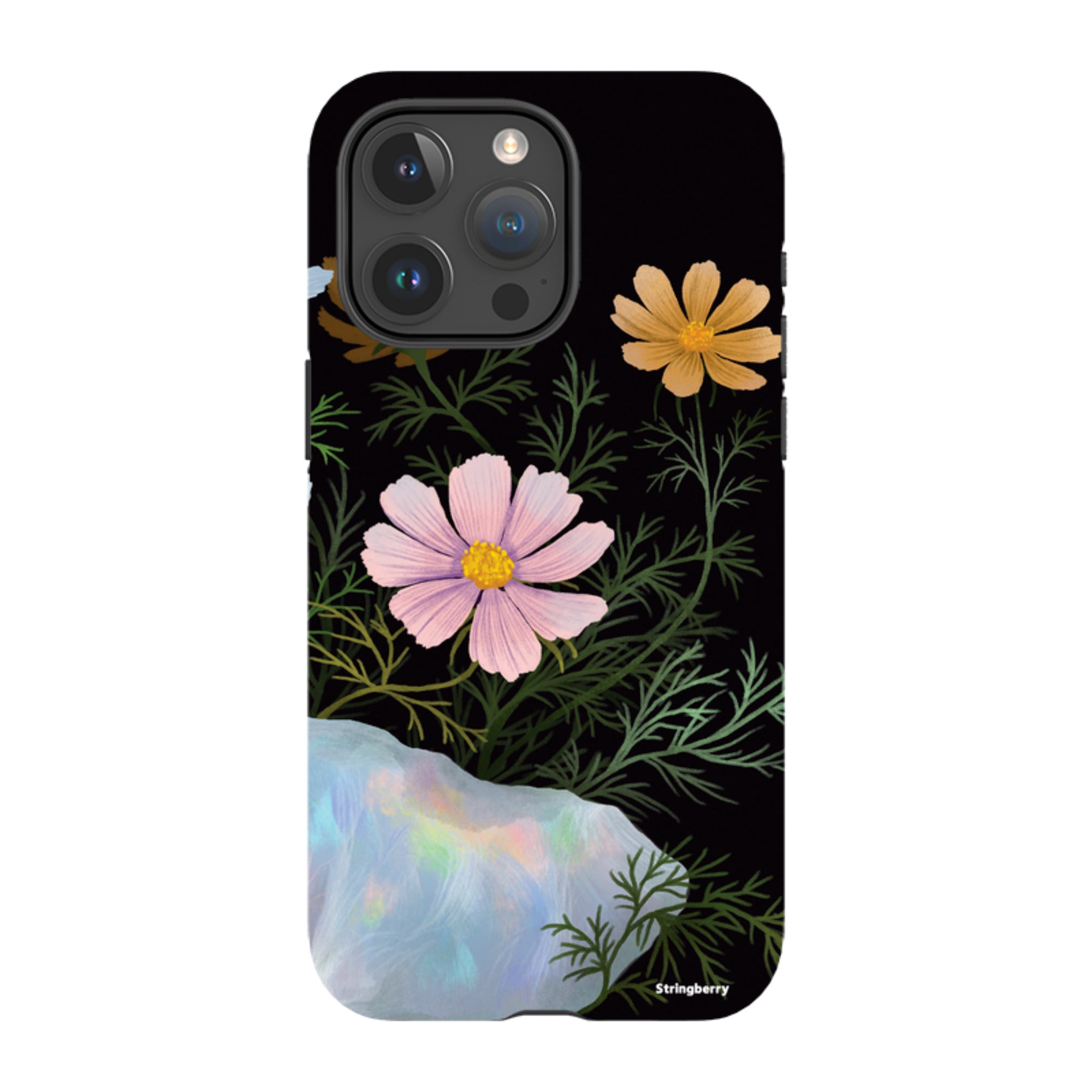 iPhone MagSafe Tough Case - Opal and Cosmos By Anna Stead