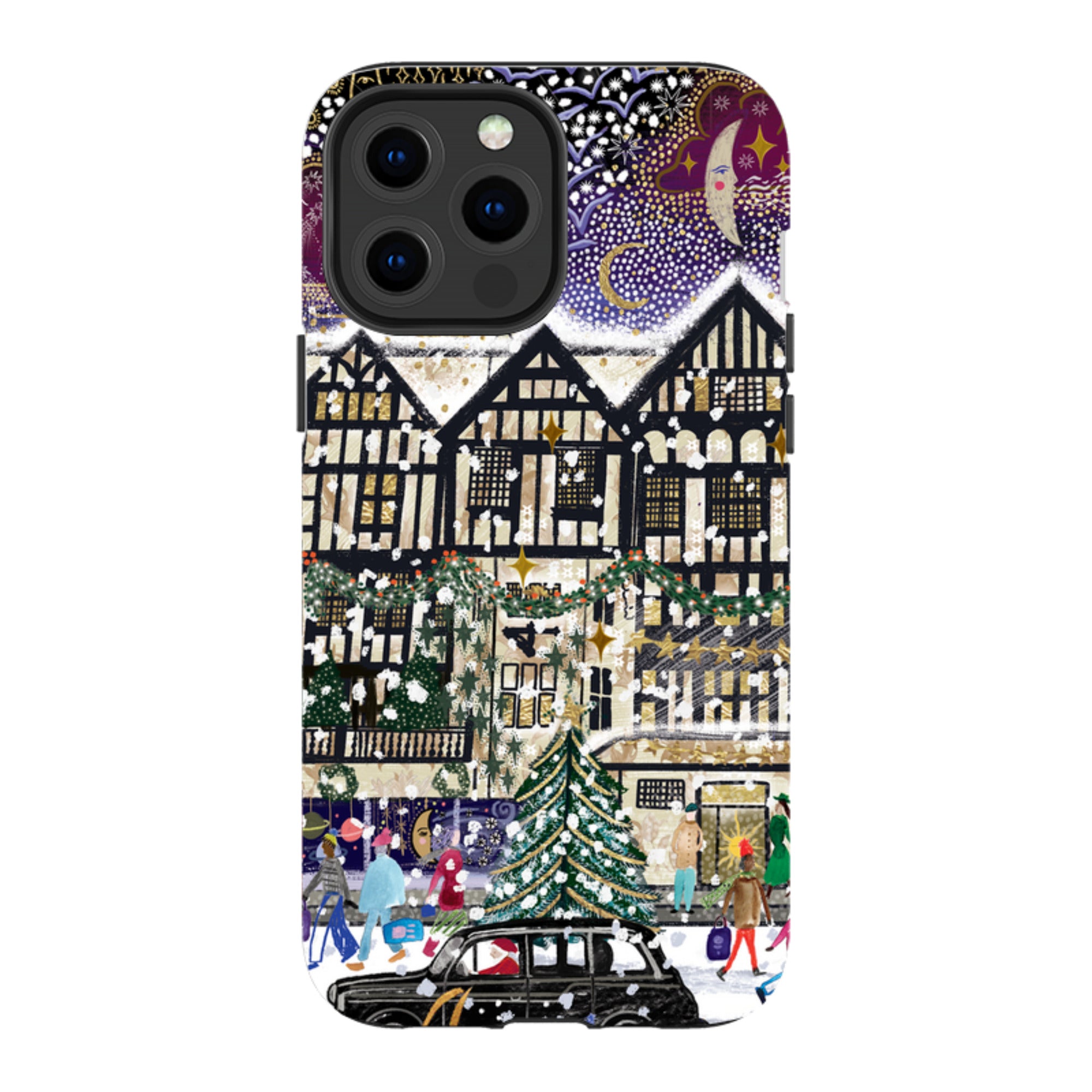 iPhone Tough Case - Christmas In London II By Emma Frances Grant