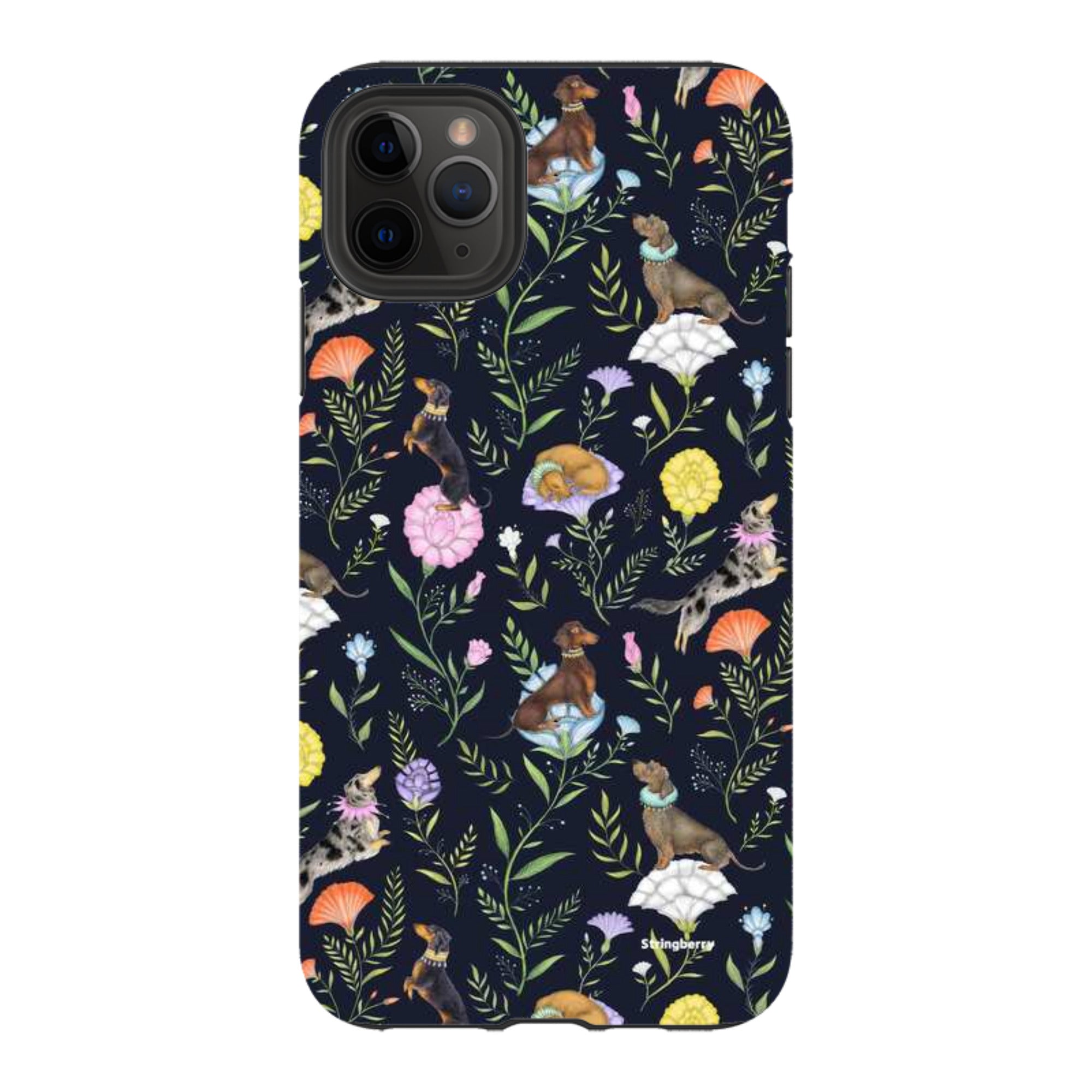 iPhone Tough Case - Doxy Day Afternoon Marine By Catherine Rowe