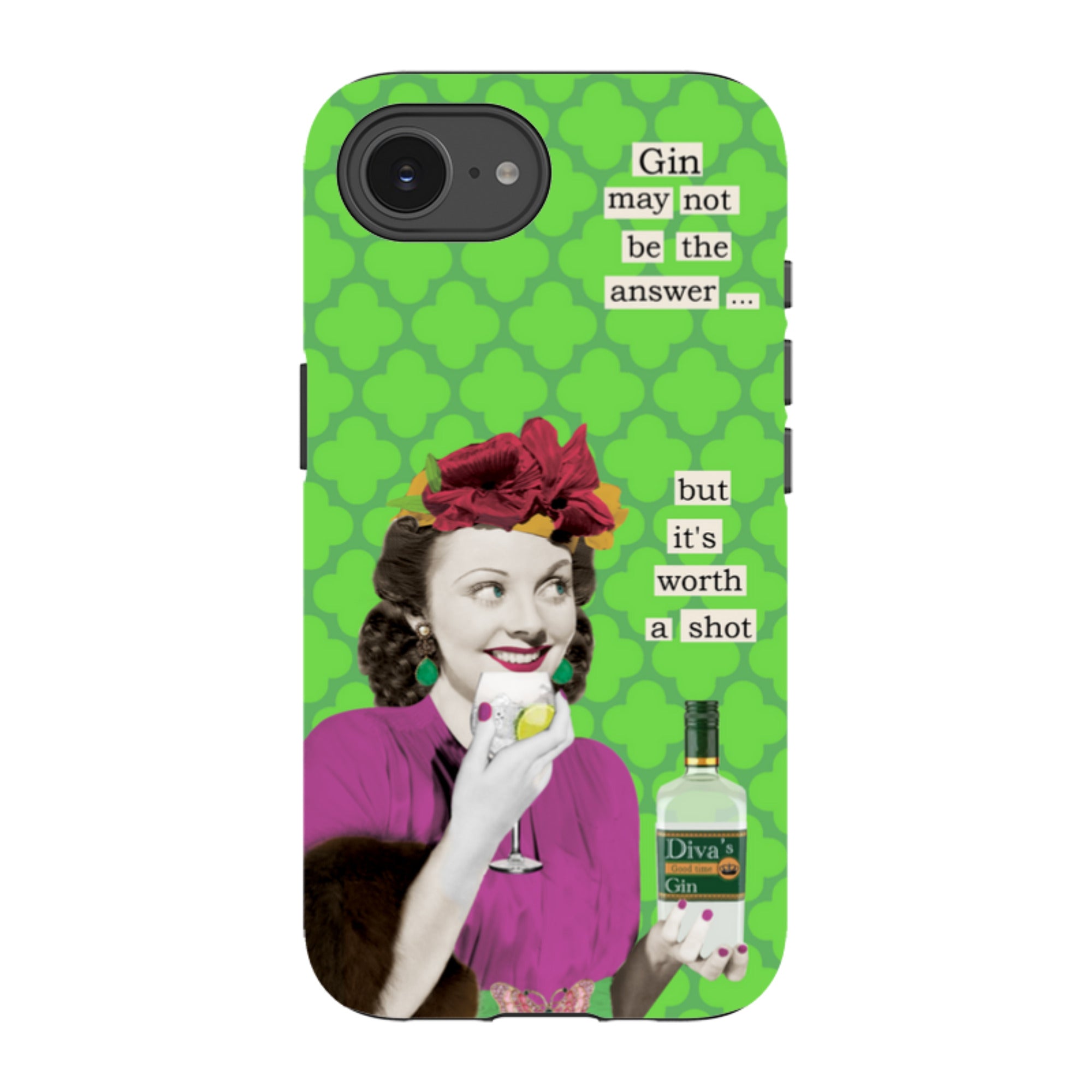 iPhone Tough Case - Gin By Clare Jordan