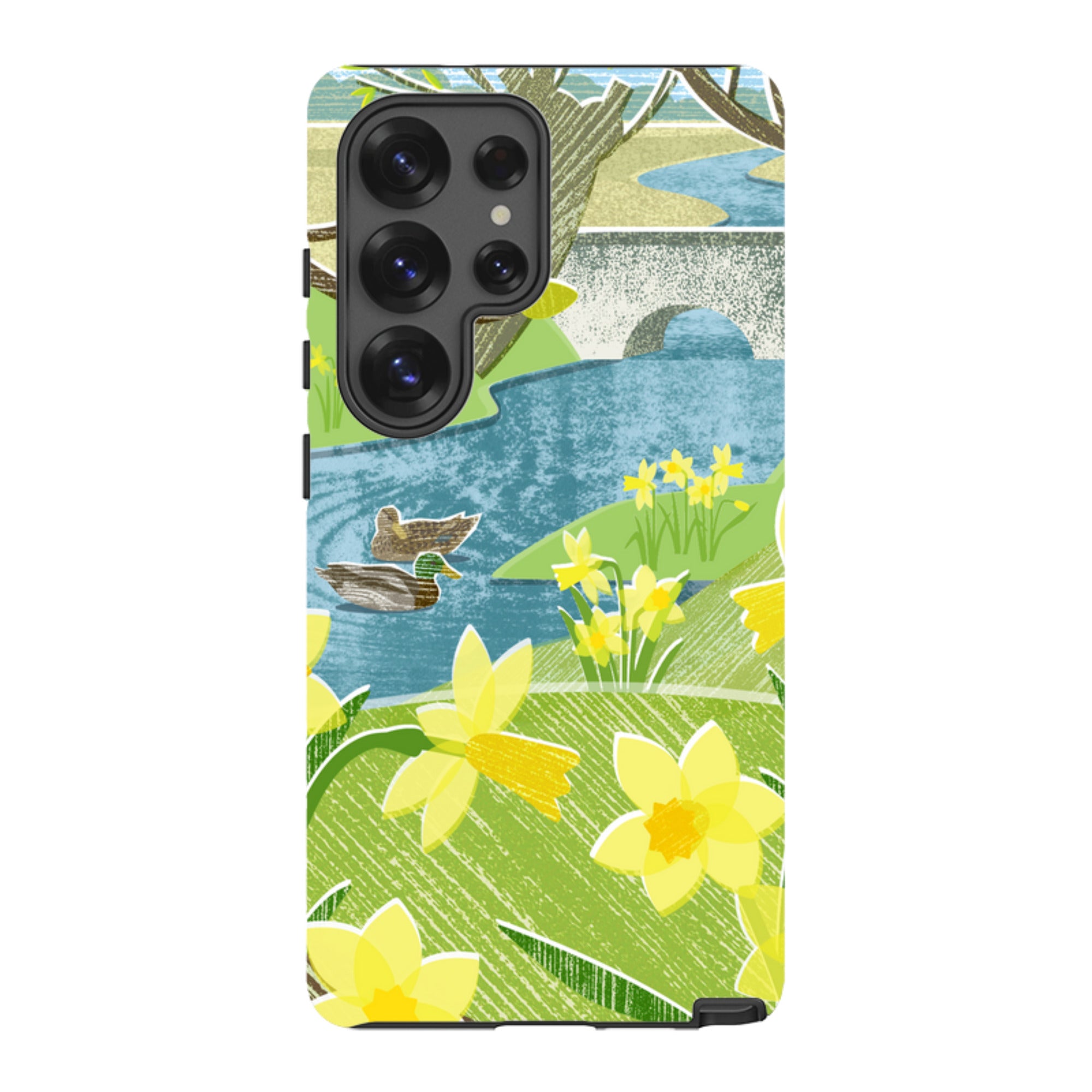 Samsung Tough Case - Daffs And Ducks By Liane Payne