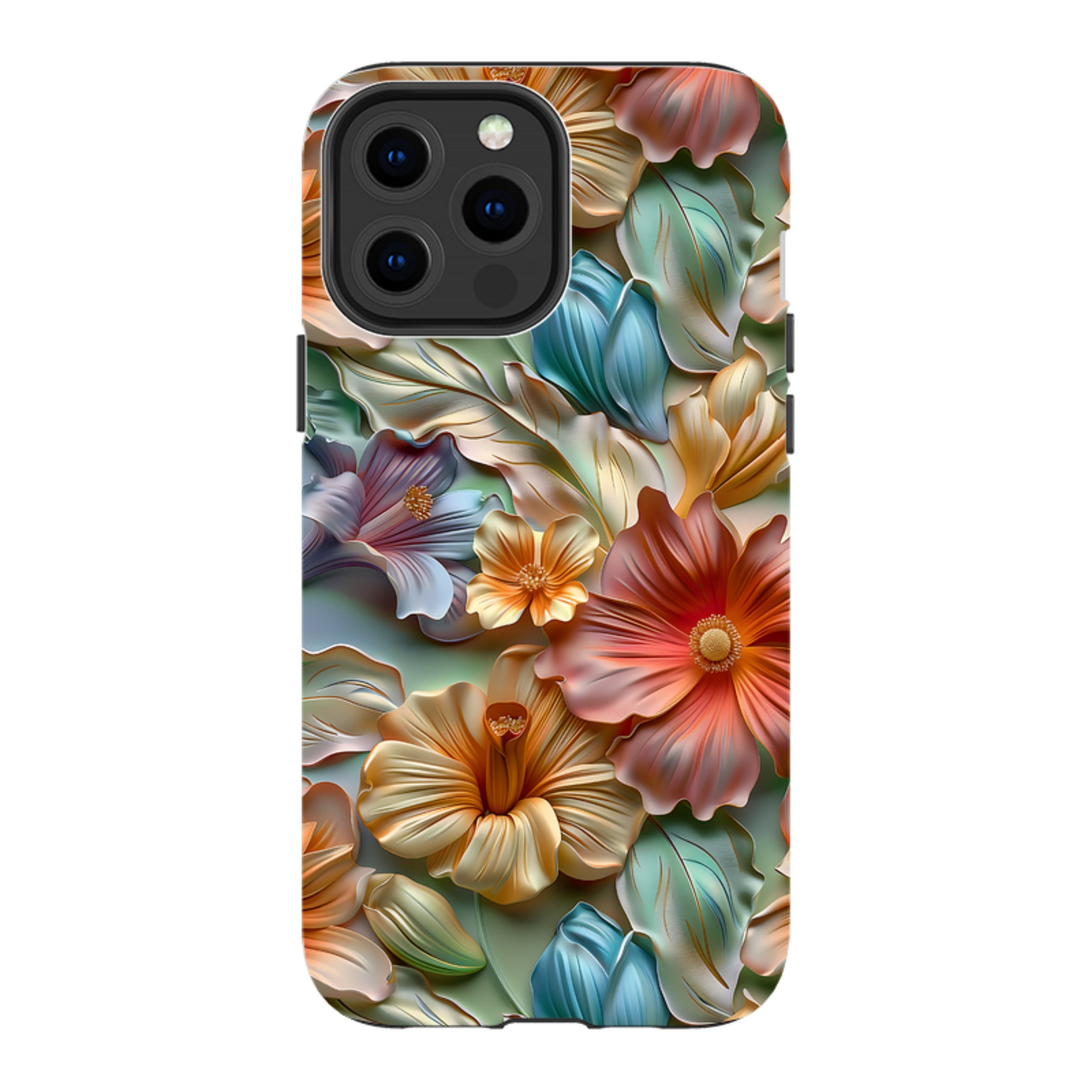 iPhone Tough Case -Dawn Floral