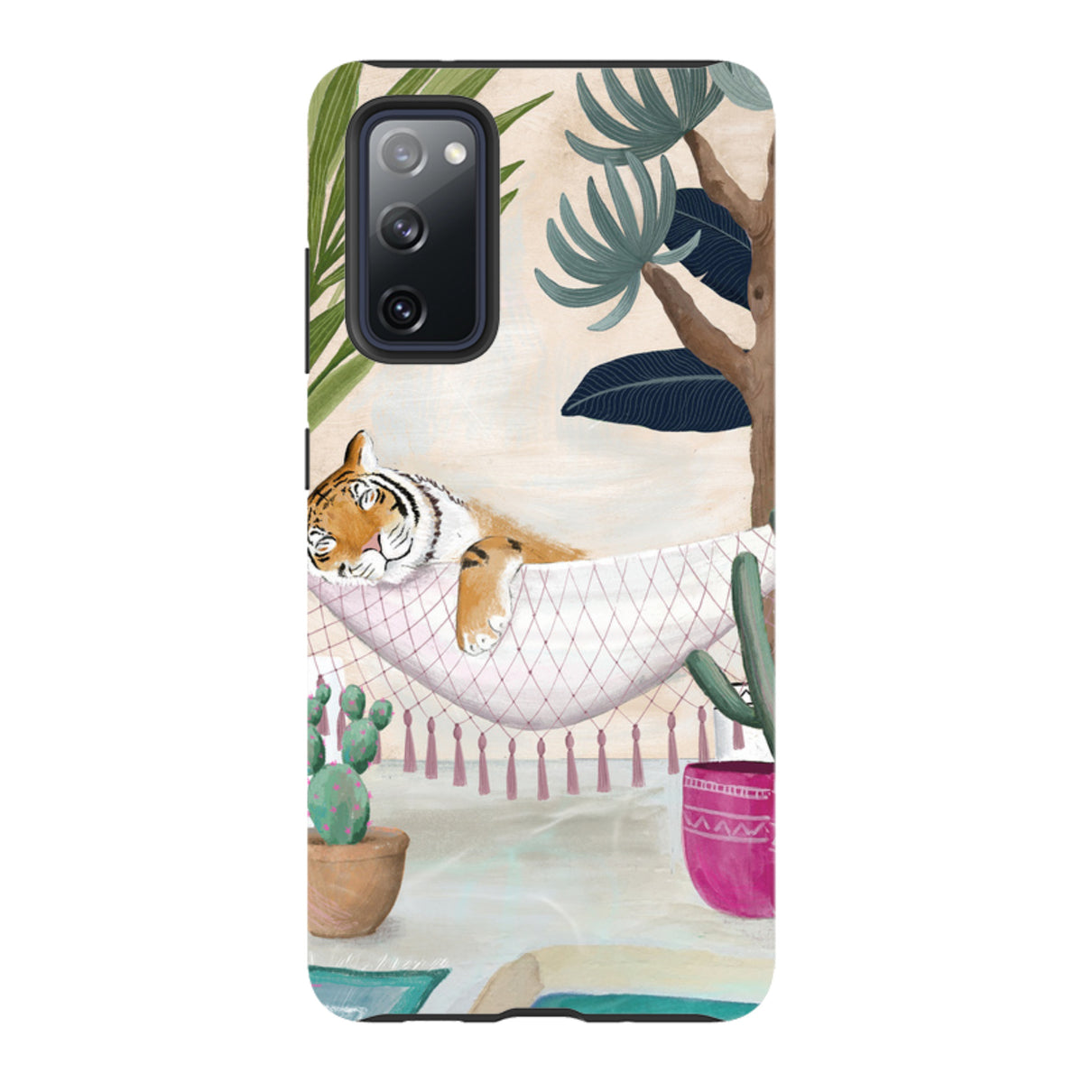 Samsung Tough Case - Tiger Hammock By Bex Parkin