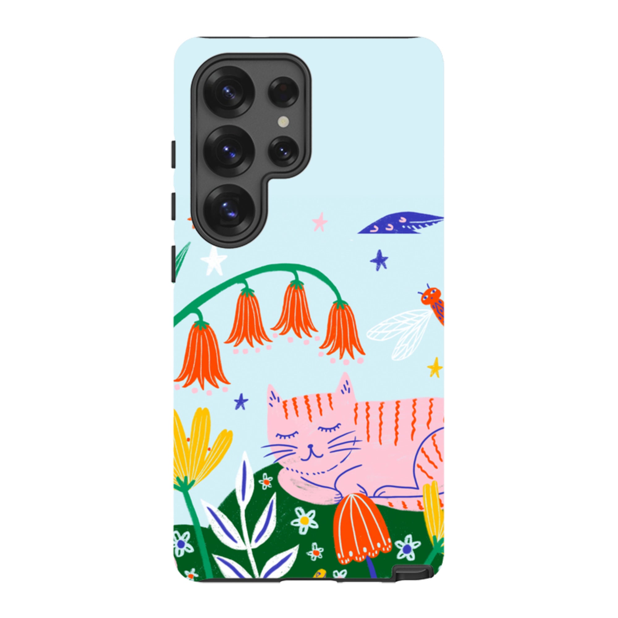 Samsung Tough Case - Cat By Lee Foster Wilson
