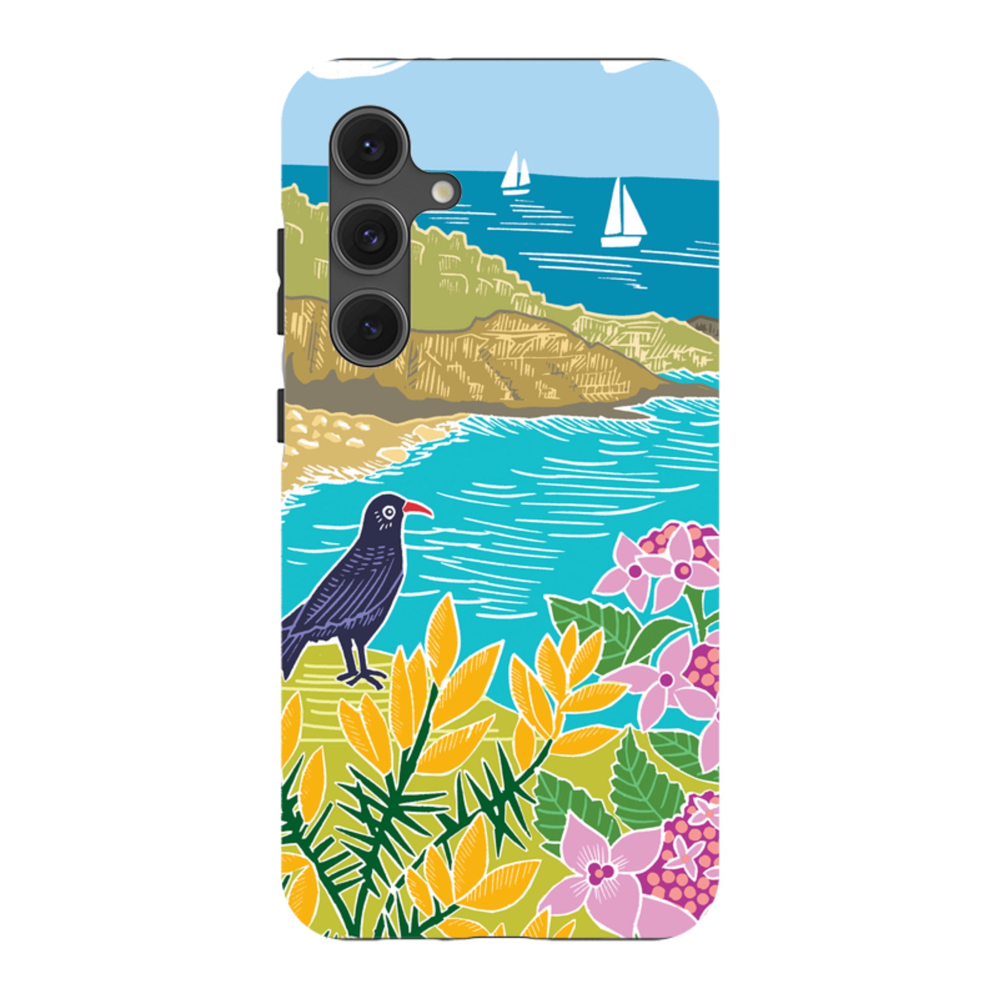 Samsung Tough Case - Porthgwarra Walk By Kate Heiss