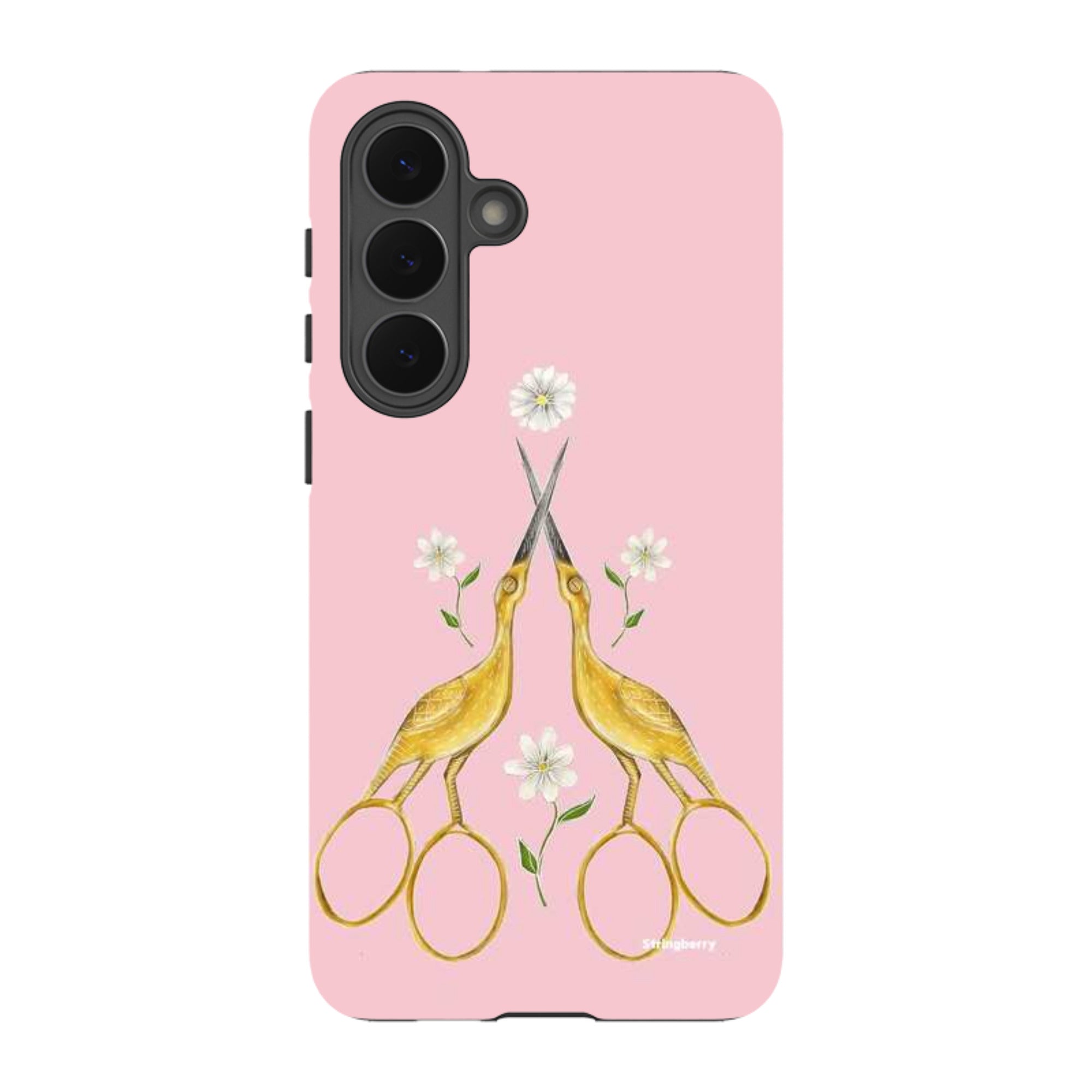 Samsung Tough Case - Heron Scissors By Catherine Rowe