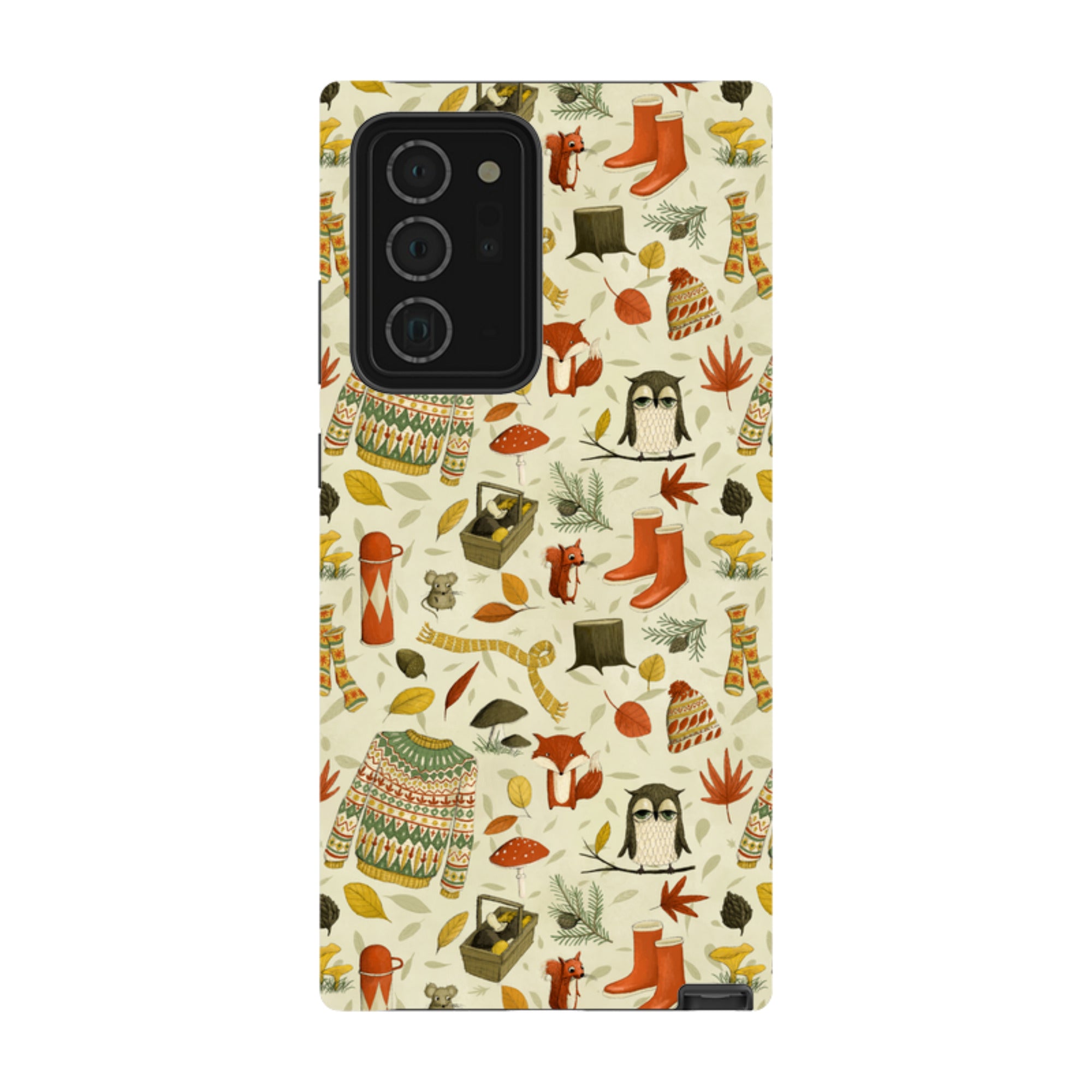 Samsung Tough Case - Autumn Pattern By Maja Lindberg
