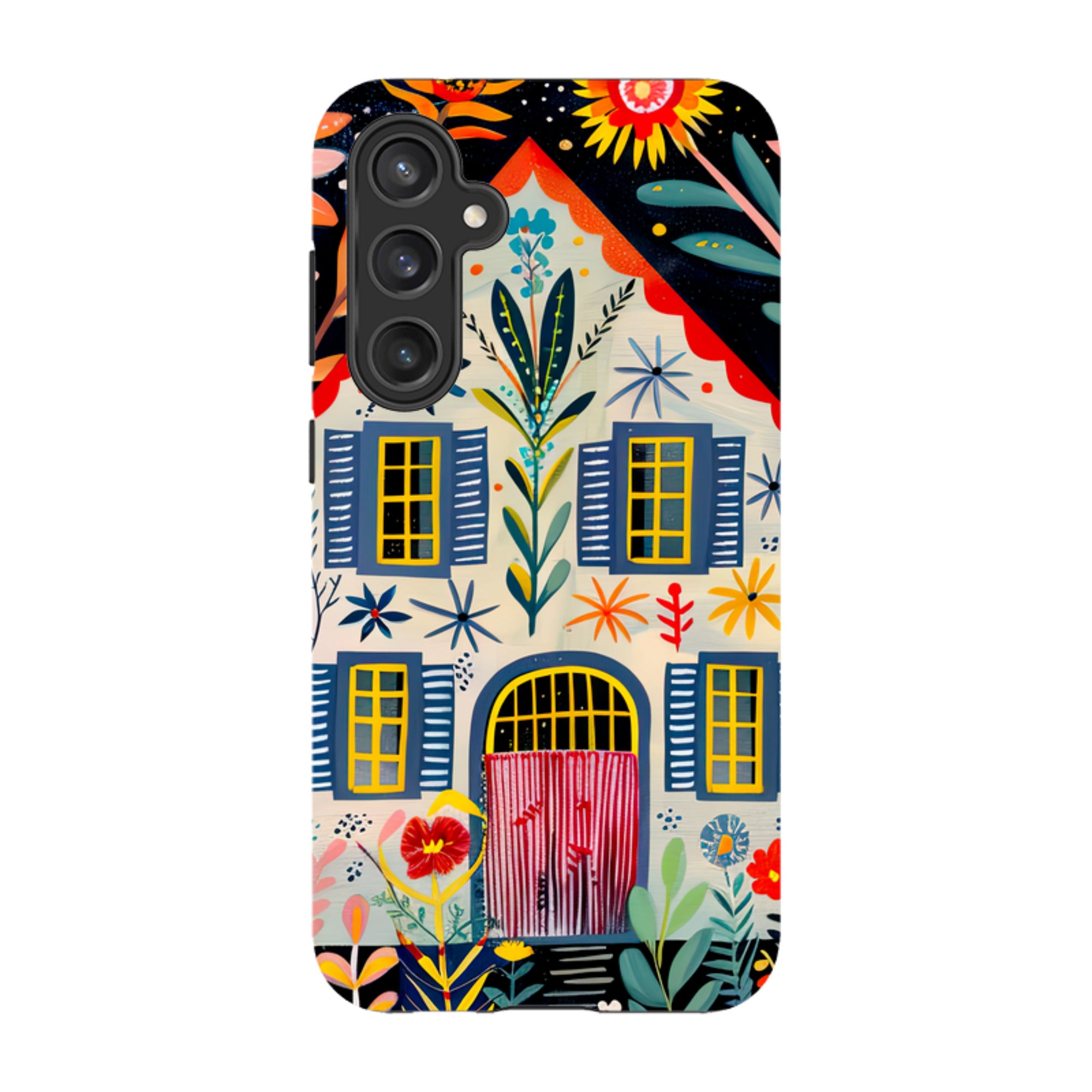Samsung Tough Case - Folk Art House X