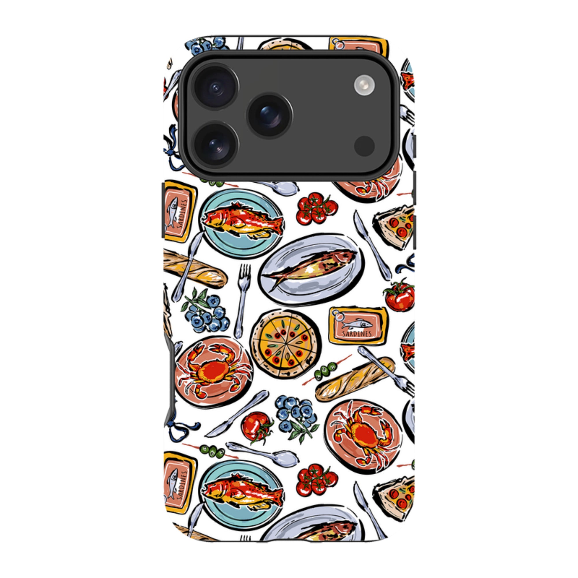 iPhone MagSafe Tough Case - Sunshine and Sardines