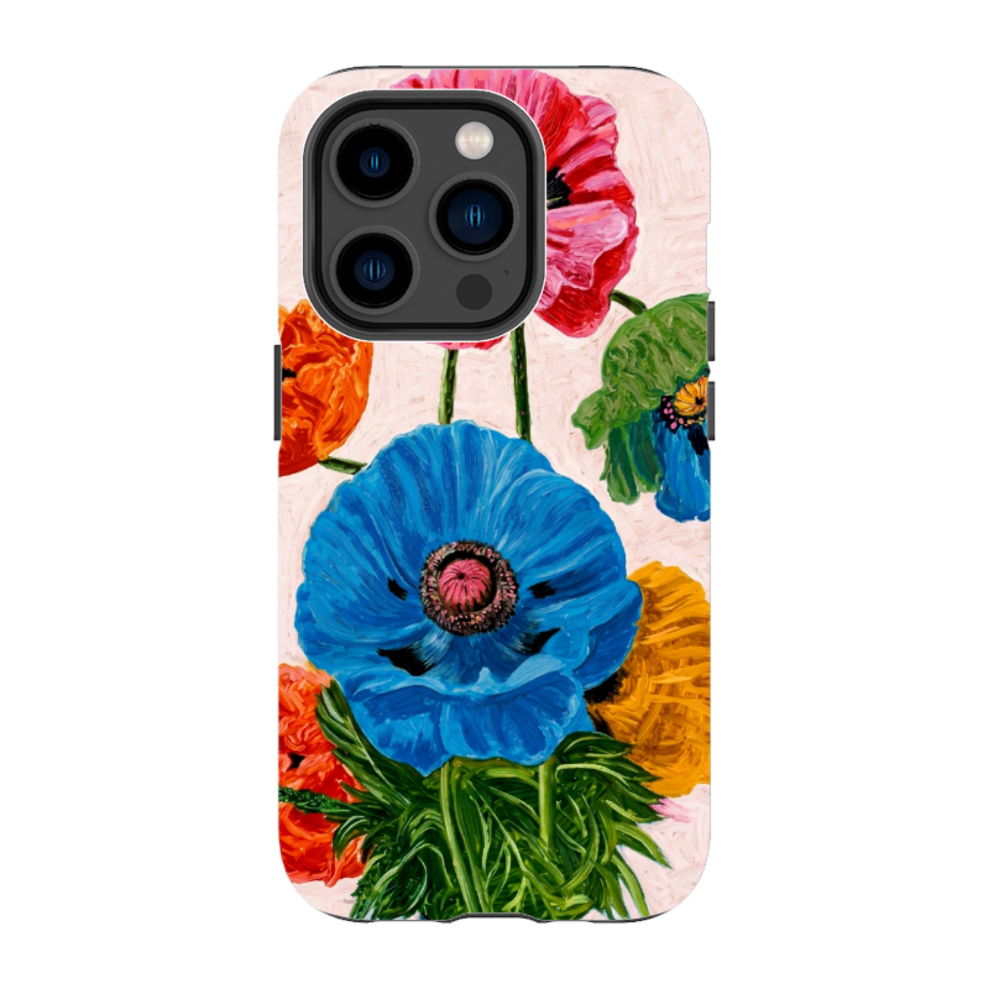 iPhone Tough Case - Kisling Poppy Pink