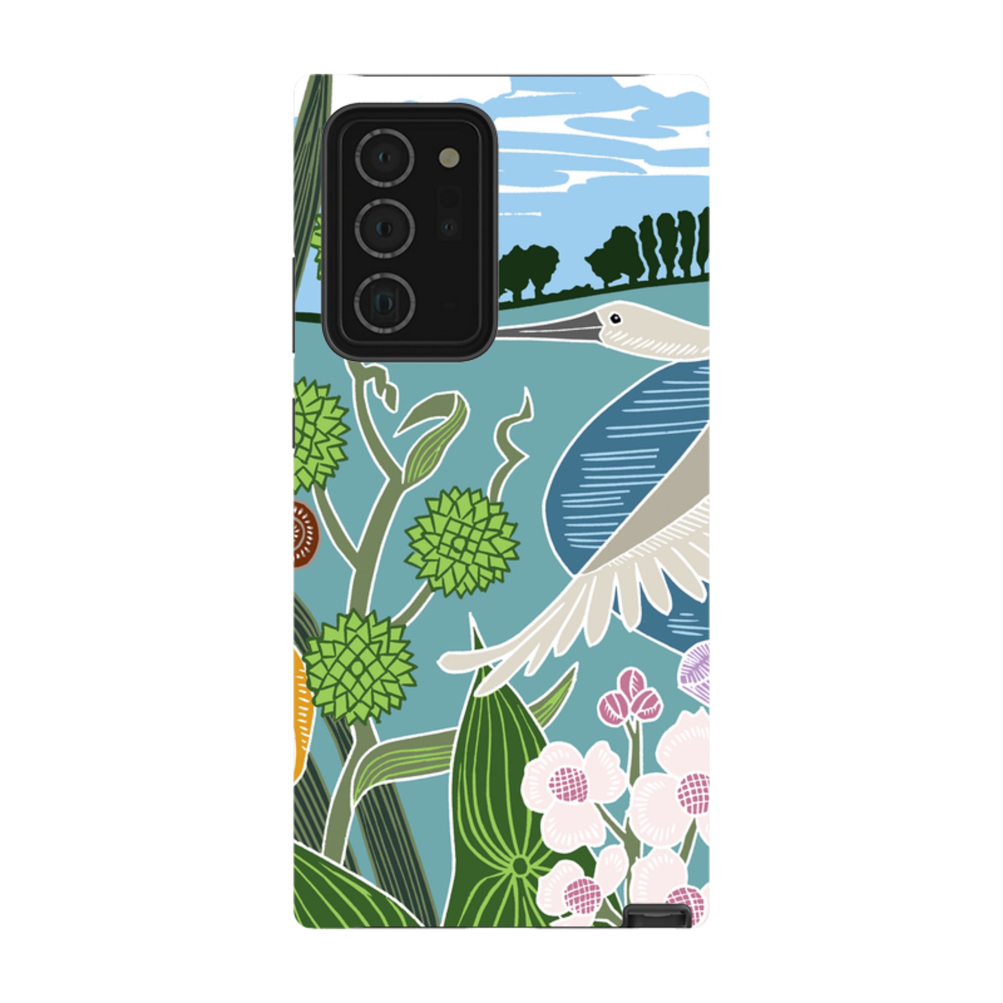 Samsung Tough Case - Spoonbill By Kate Heiss