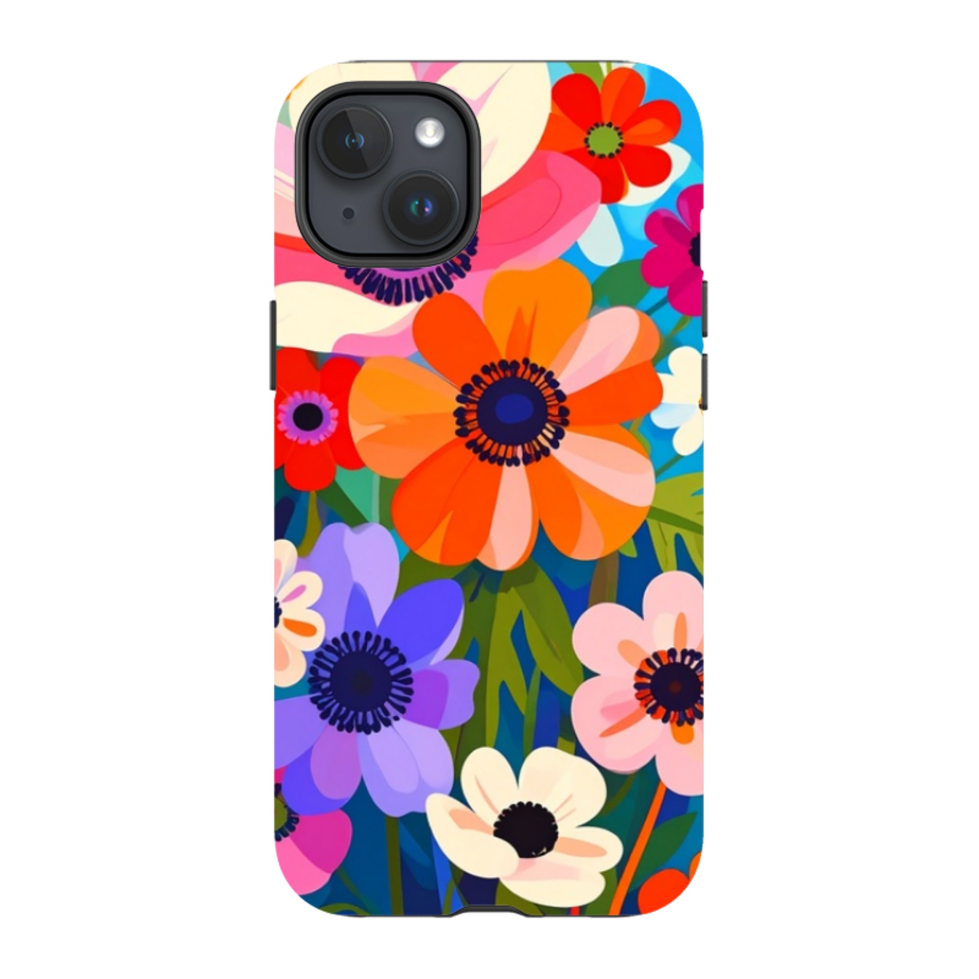 iPhone Tough Case - Angel Summer Floral