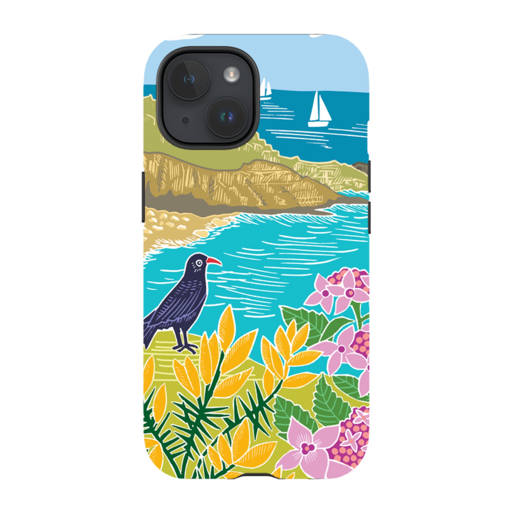 iPhone Tough Case - Porthgwarra Walk By Kate Heiss
