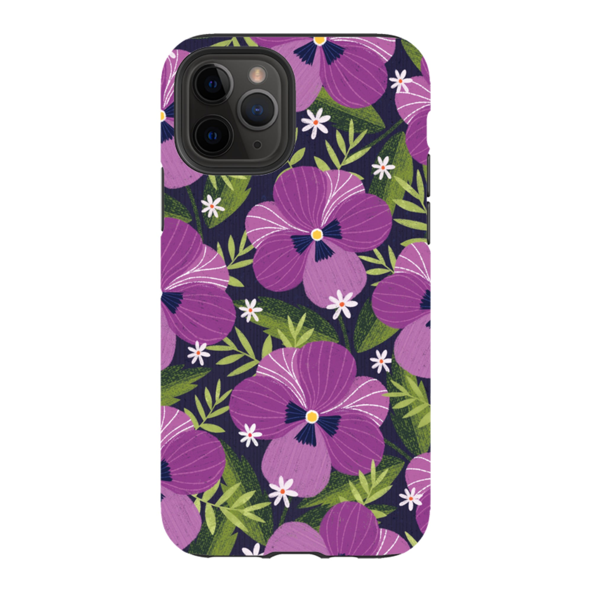 iPhone Tough Case - Pensees I By Ali Brookes