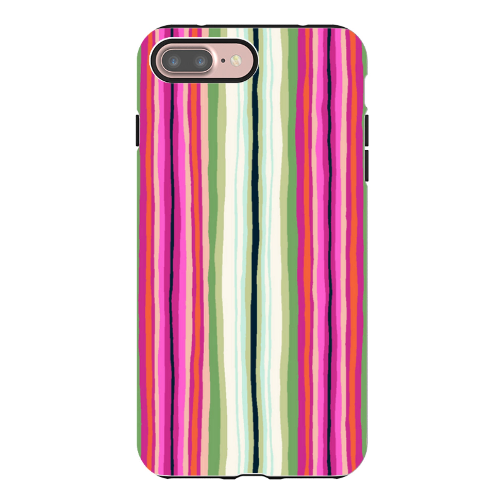 iPhone Tough Case - Atelier Stripe Windflower By Sarah Campbell